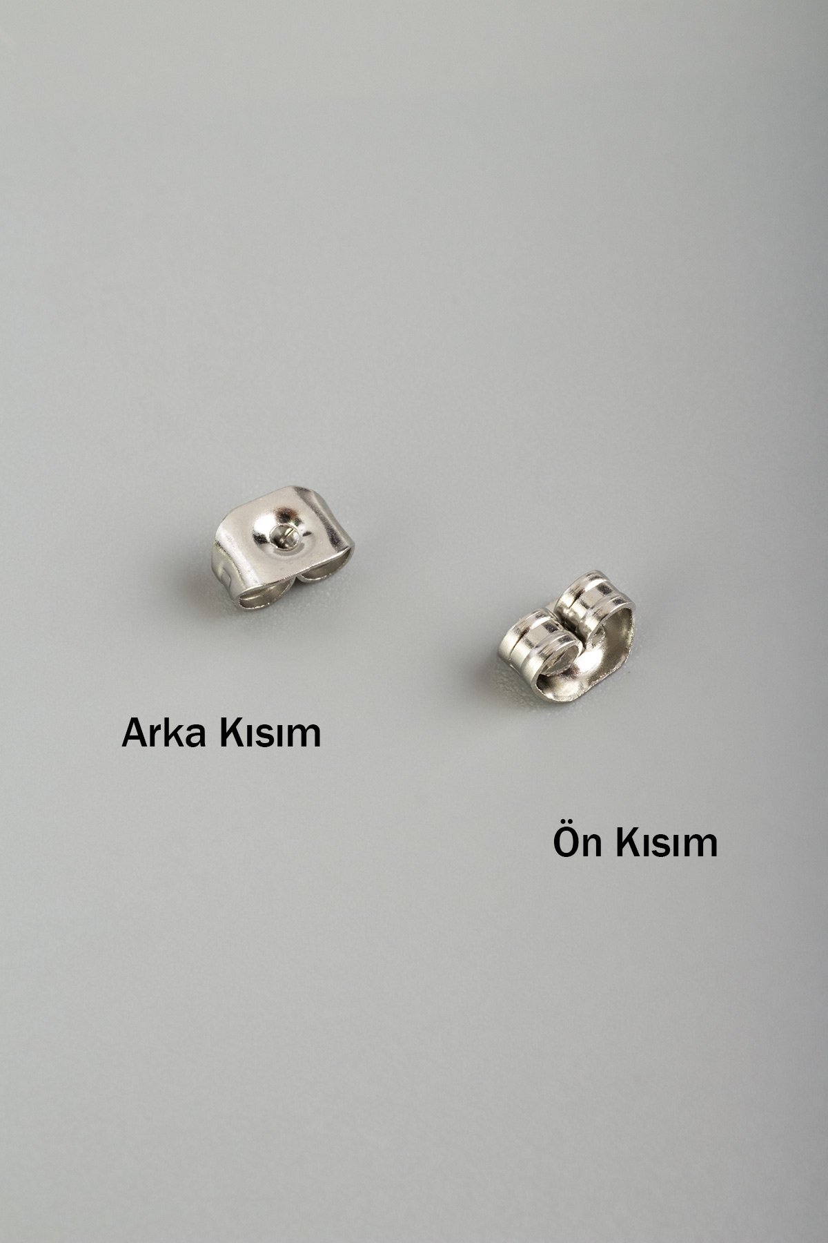 Çelik Aparat Gümüş 100 PCS