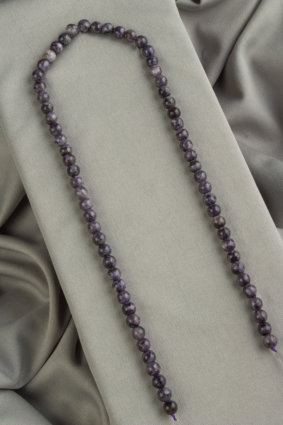 Çeroit Doğal Taş Parlak Küre Kesim 6mm Dizi [AA]