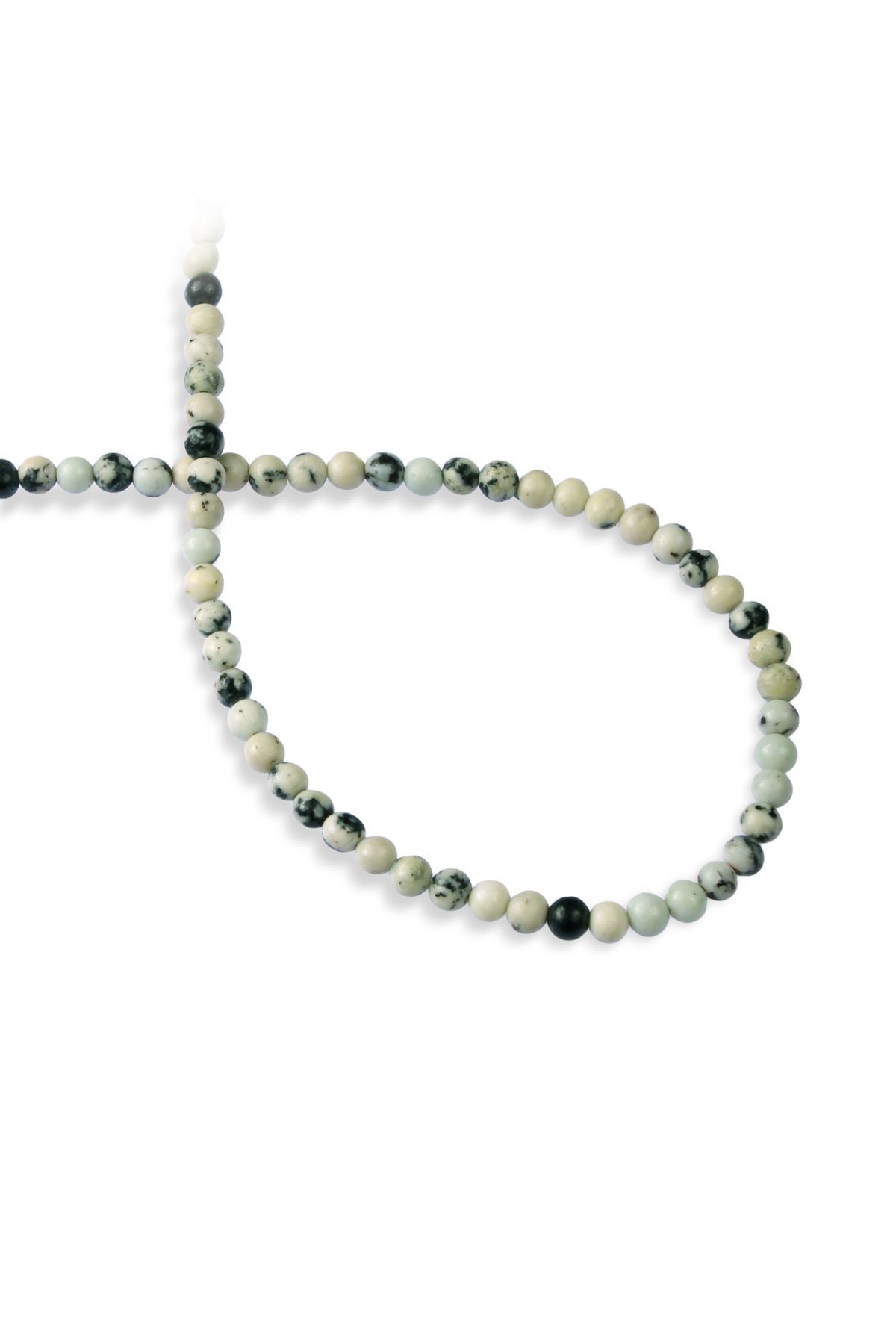 Dalmaçyalı Jasper Doğal Taş Küre Kesim 4mm Dizi AB