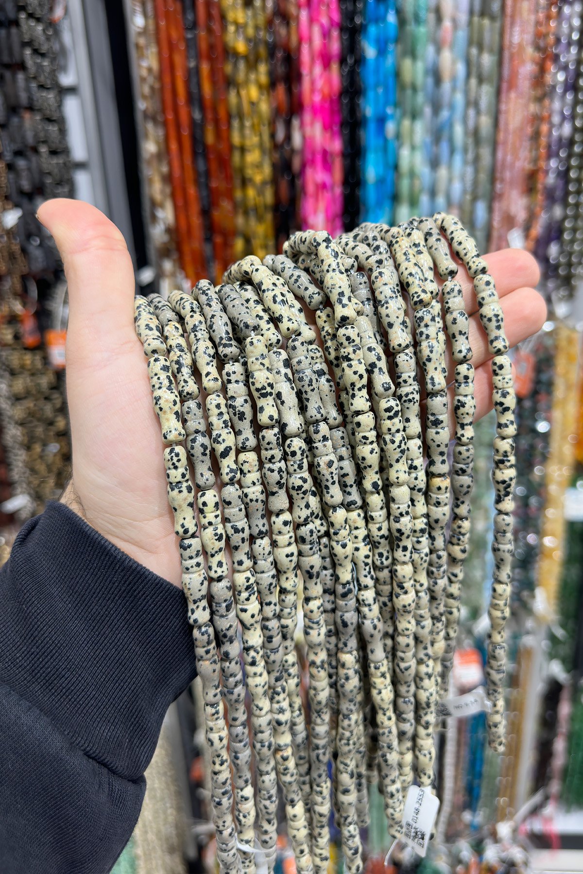 Dalmaçyalı jasper Taşı İmame Kesim 8x28mm  Dizi