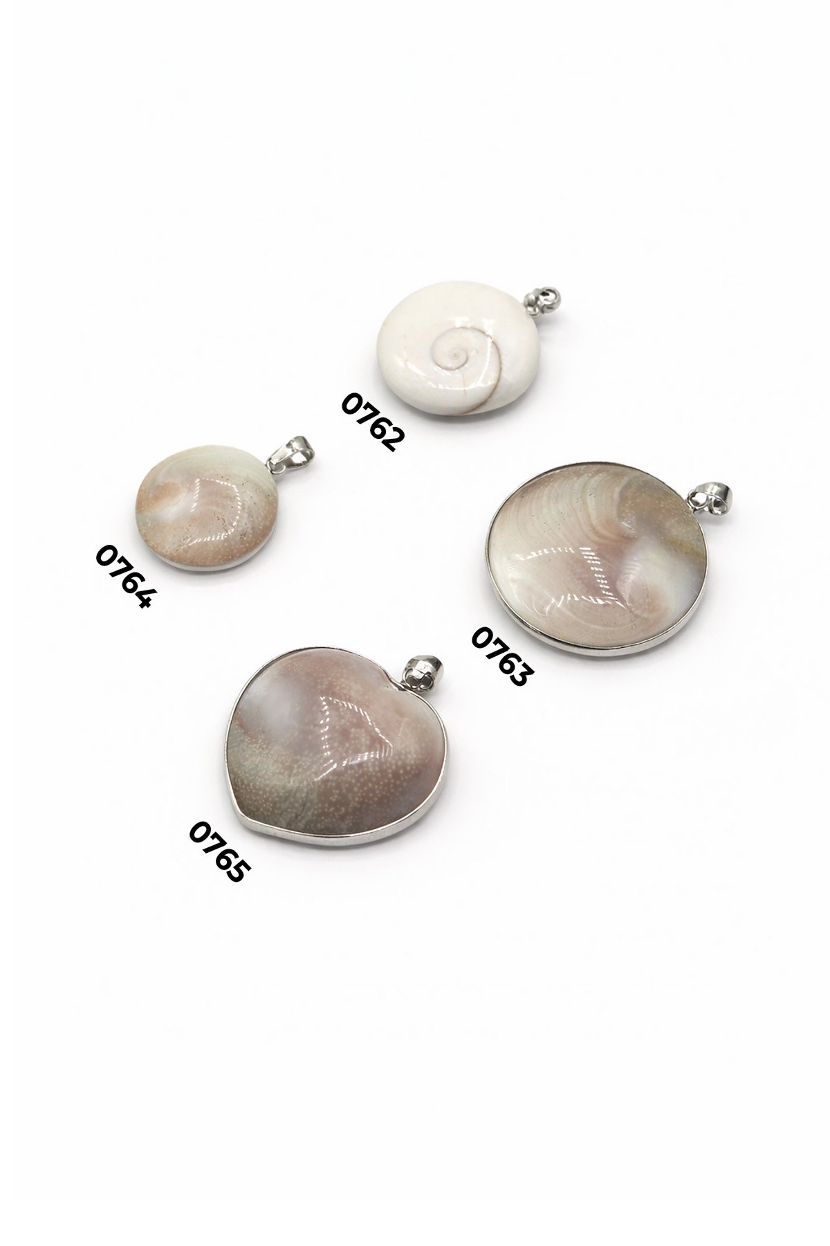 Deniz Kabuğu İstiridye Kolye Ucu Karışık Kesim