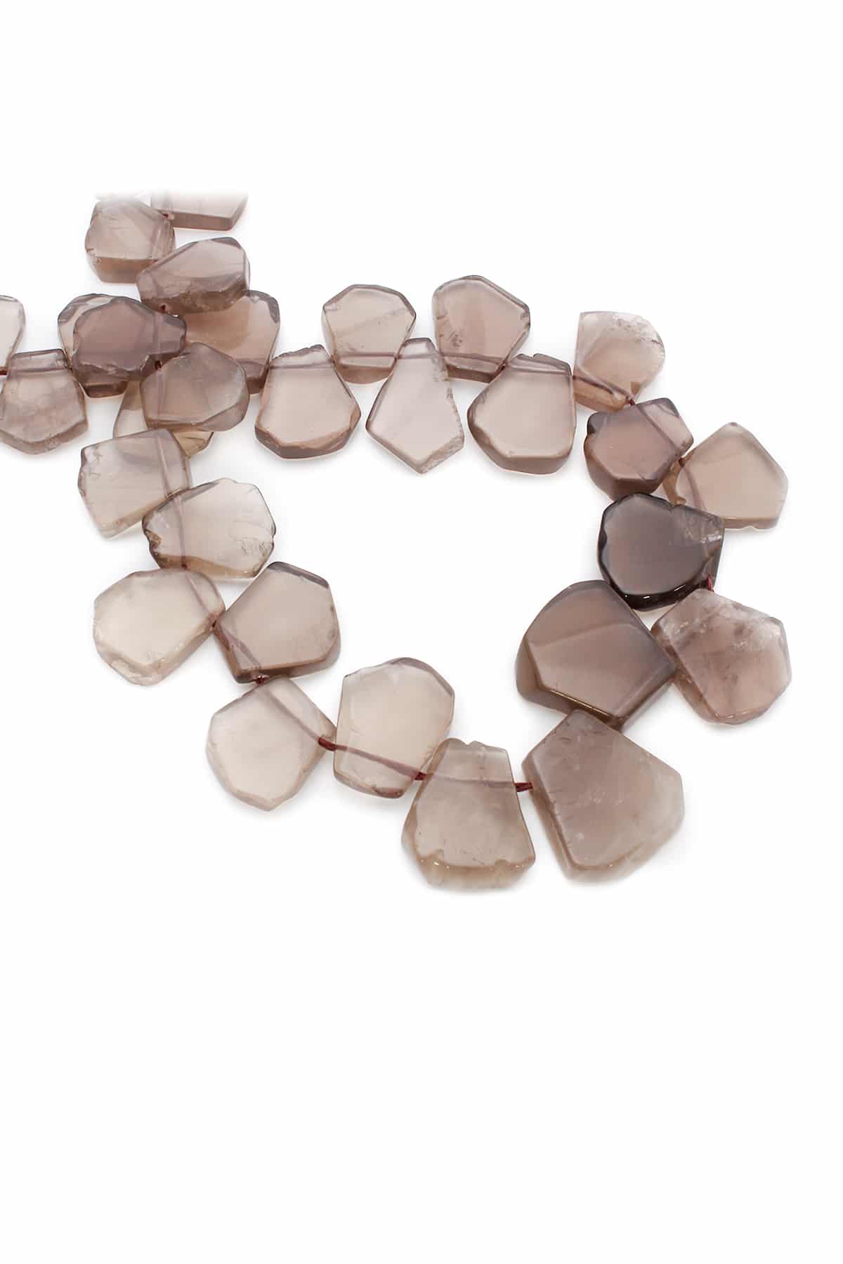 Dumanlı Kuvars Doğal Taş Amorf Kesim Dizi