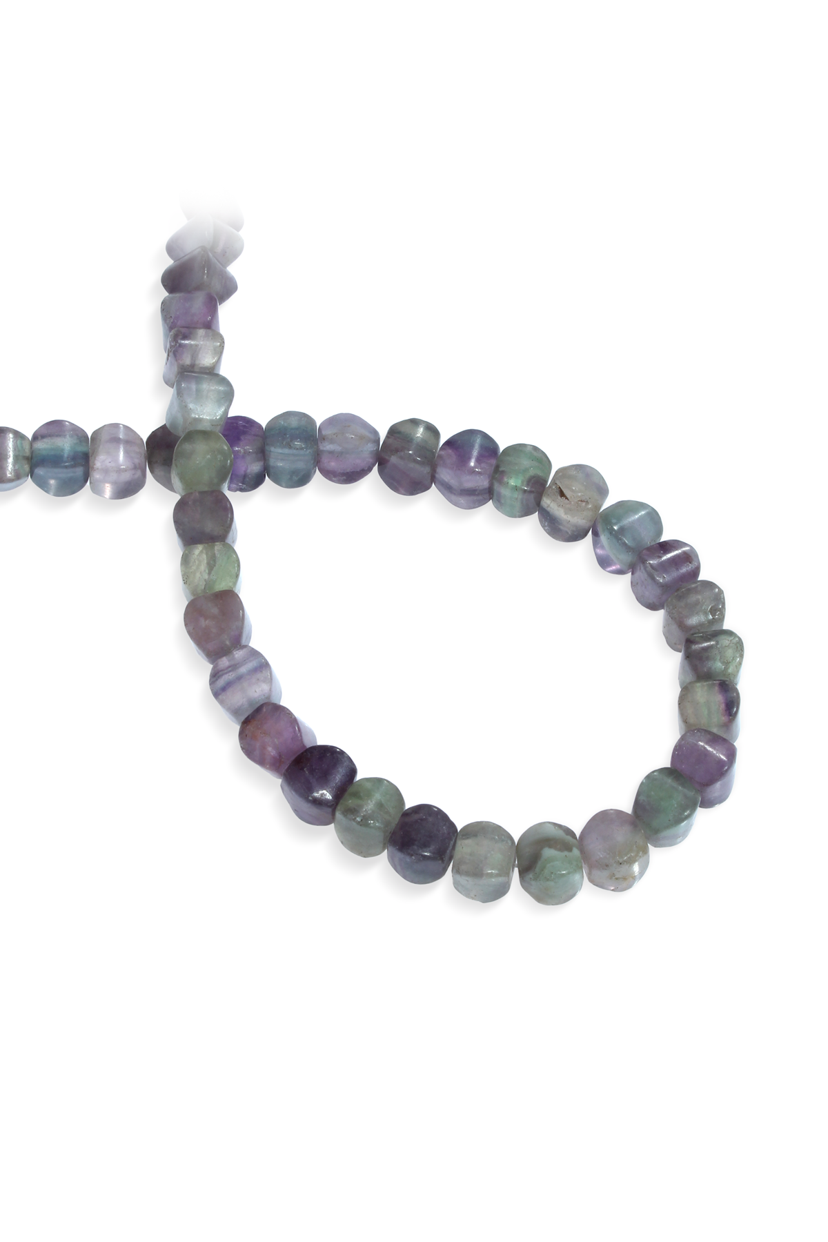 Florit Doğal Taş Arpa Kesim 8x10mm Dizi