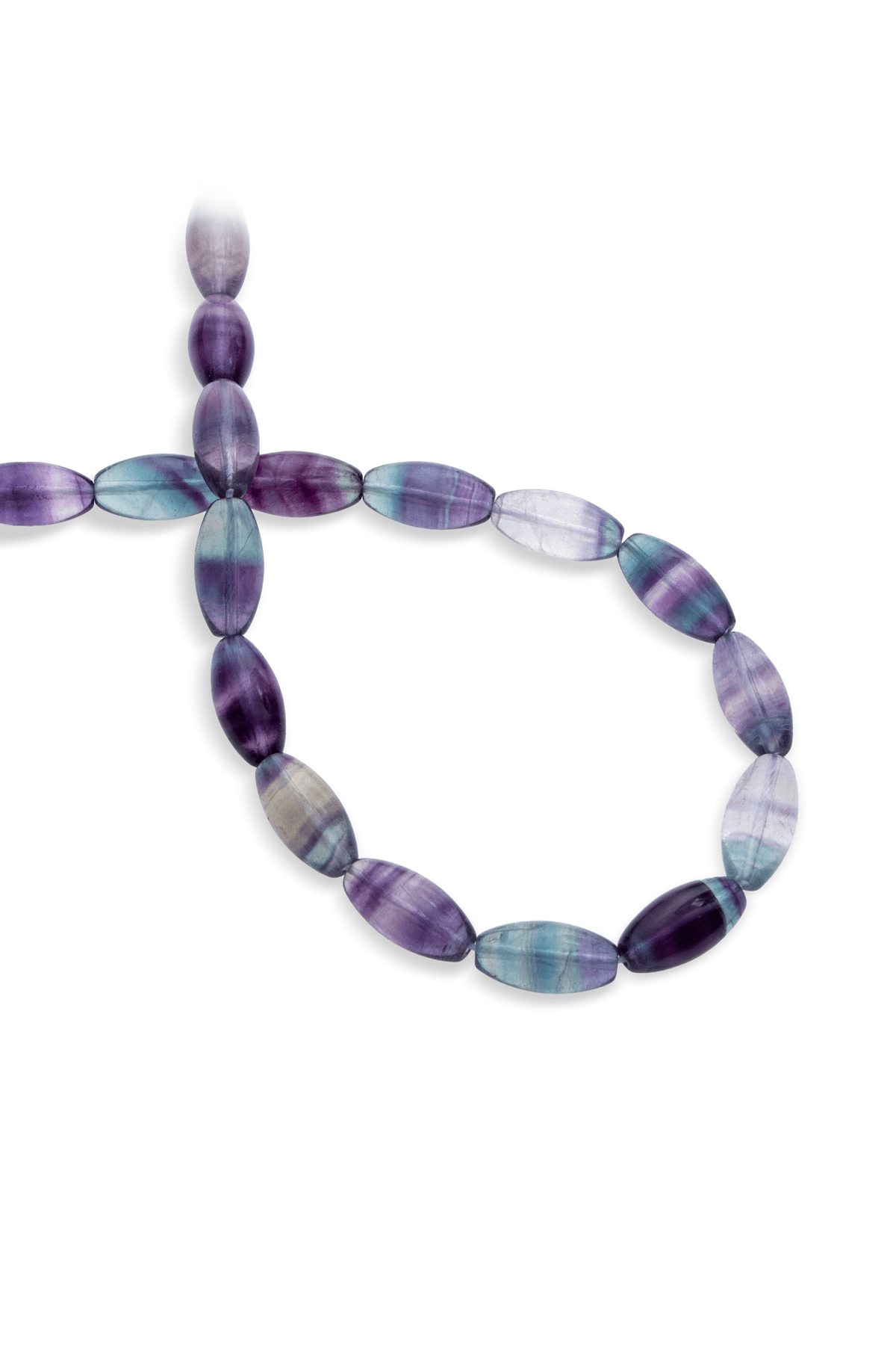 Florit Doğal Taş Arpa Kesim 8x16mm Dizi