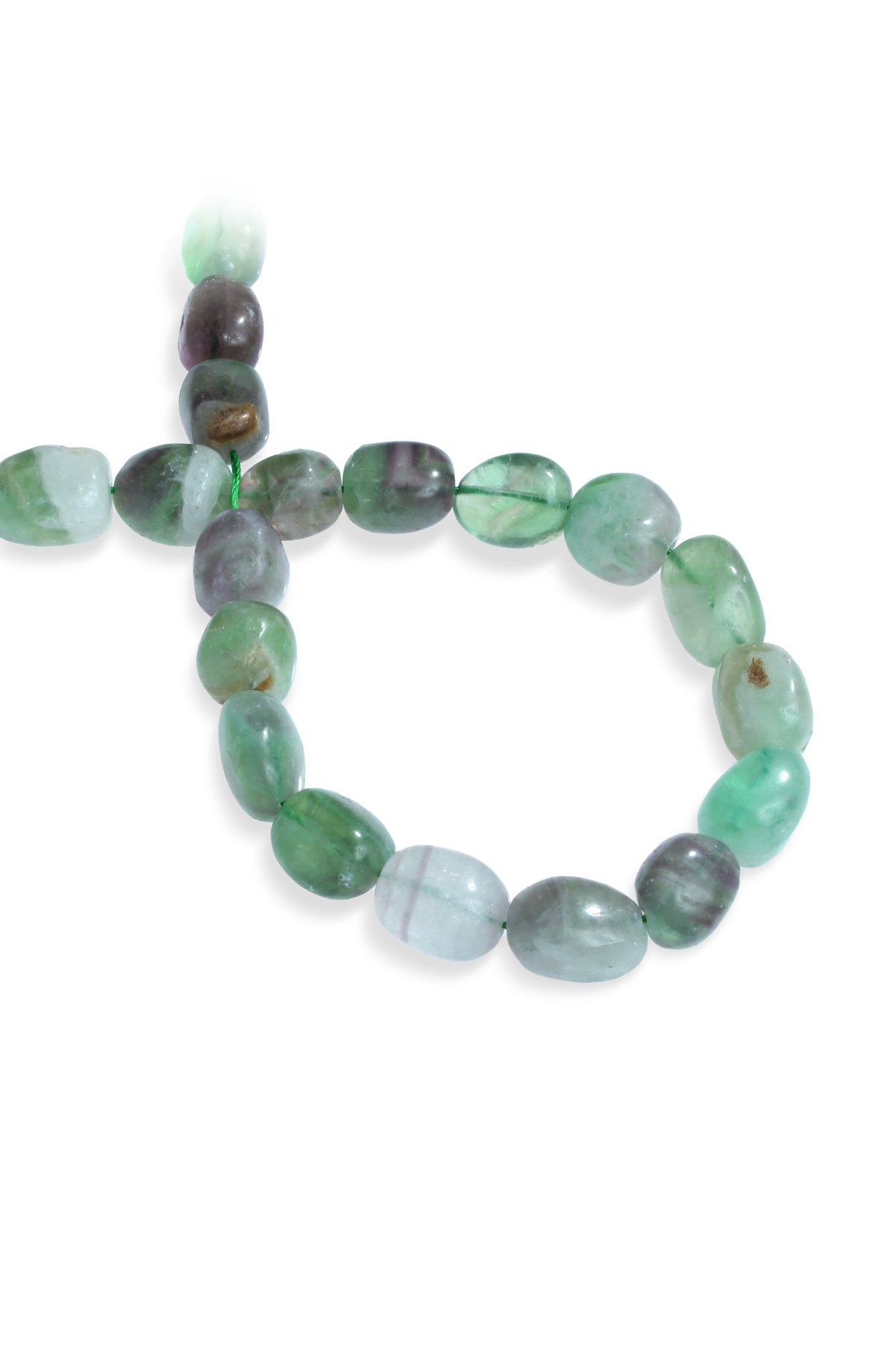 Florit Doğal Taş Parlak Amorf Kesim 13x20mm Dizi