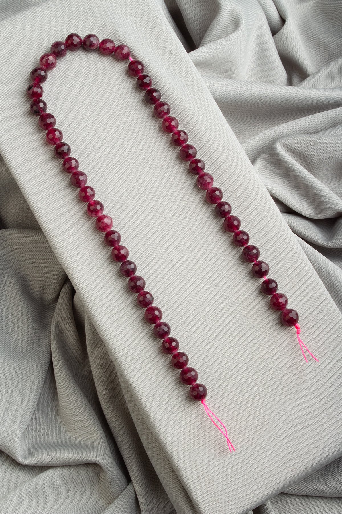 Garnet Doğal Taş Faset Özel kesim 8mm Dizi