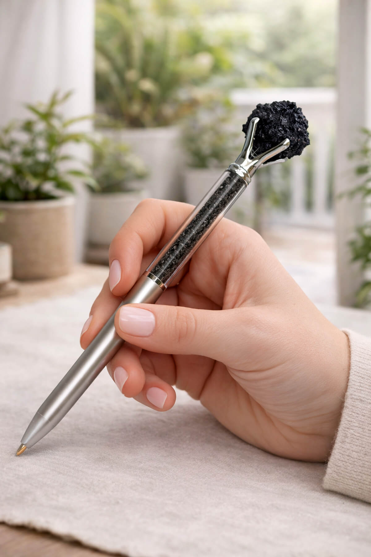 Geotit Taşı Ham Kütle Doğal Taş Tükenmez Kalem