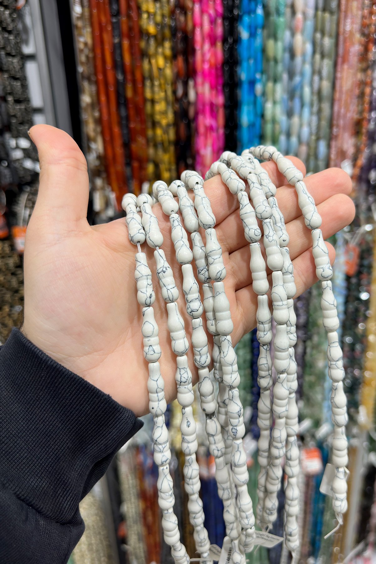 Havlit Doğal Taş İmame Kesim 8x24mm Dizi