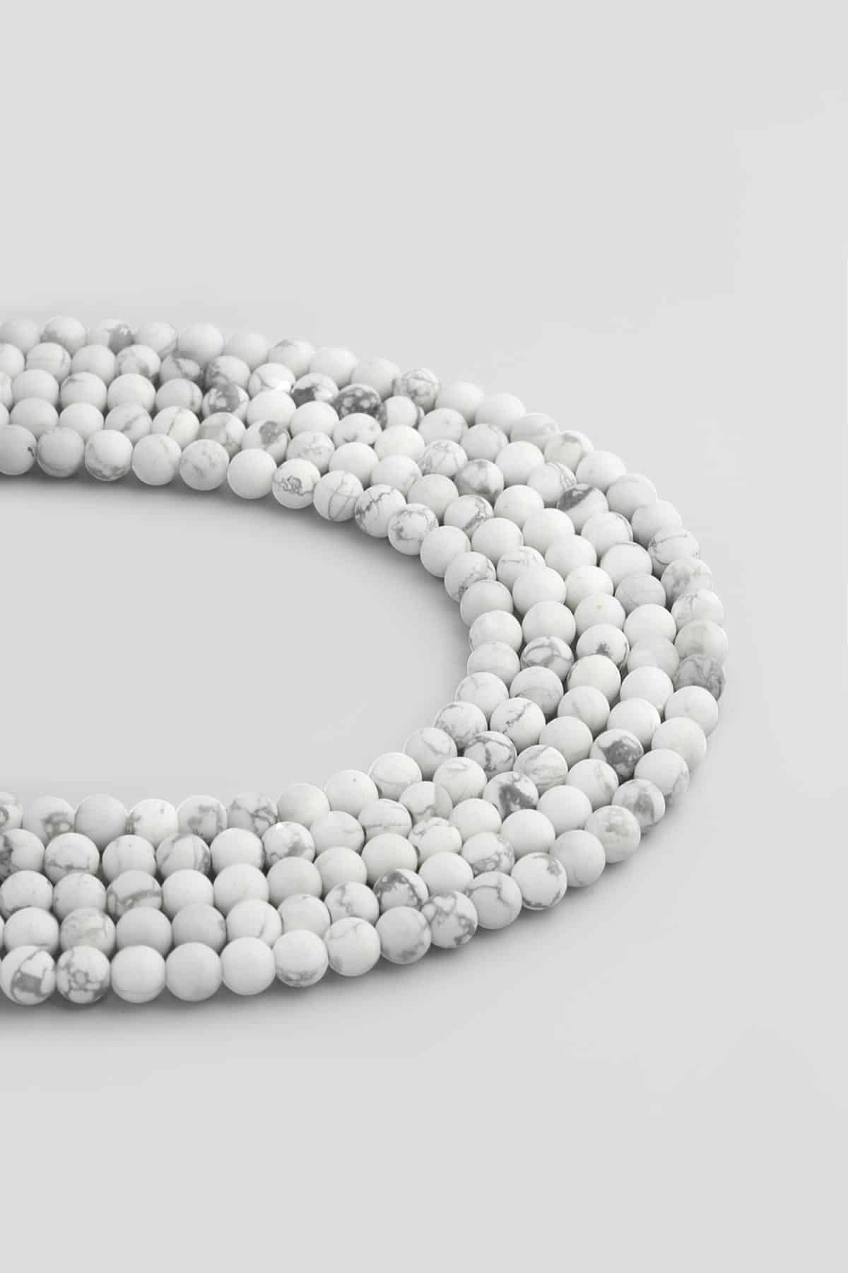 Havlit Doğal Taş Mat Küre Kesim 6mm Dizi [AA]