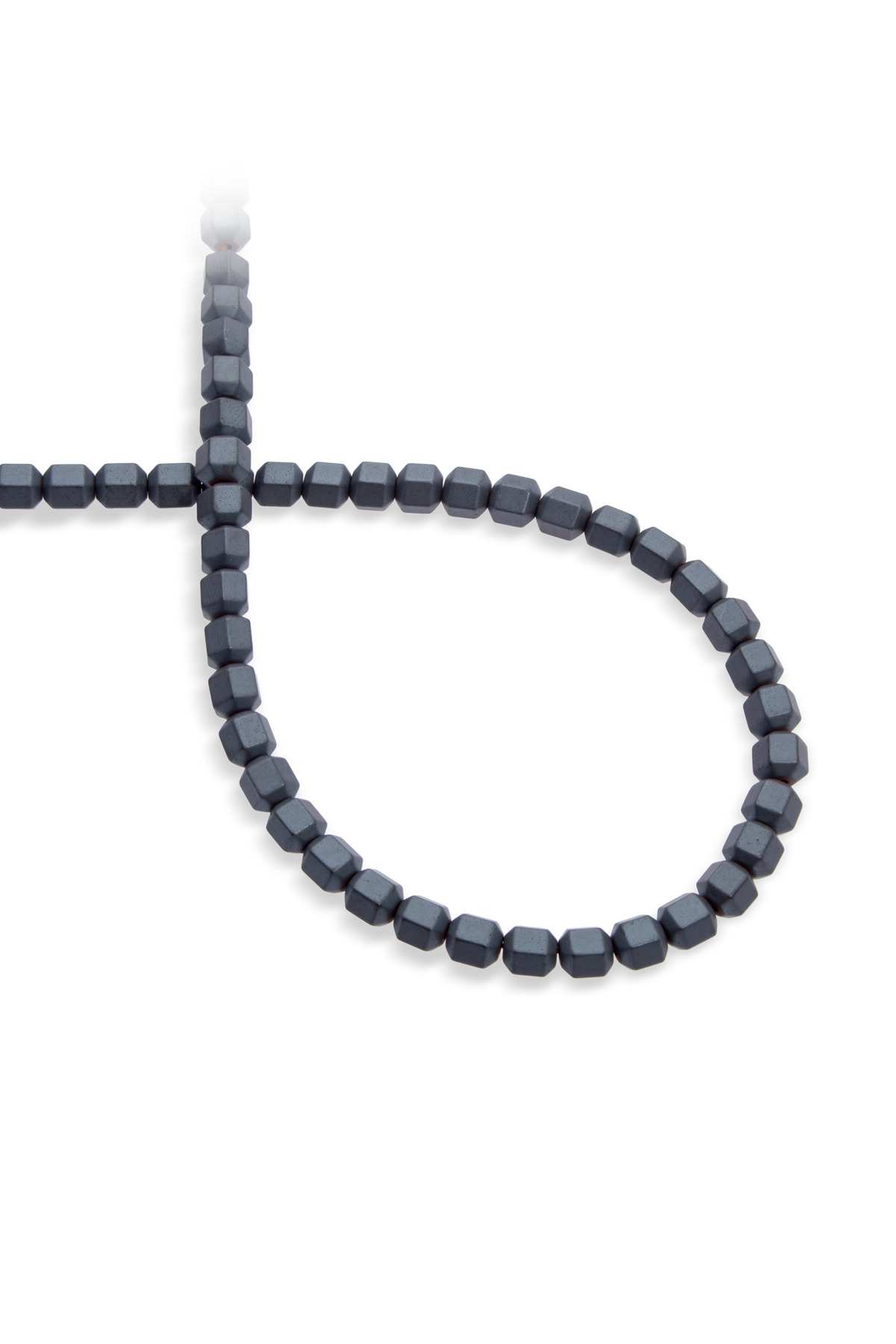 Hematit Doğal Taş Mat Füme Özel Kesim 6x6mm Dizi