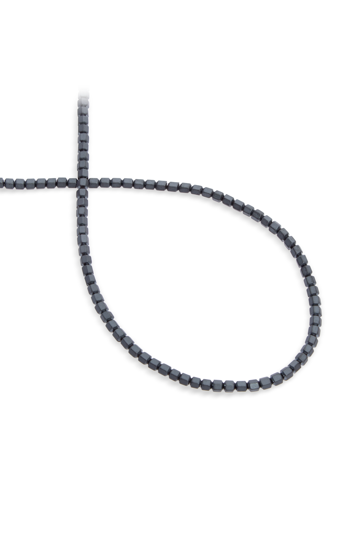 Hematit Doğal Taş Mat Gri 3x3mm Dizi