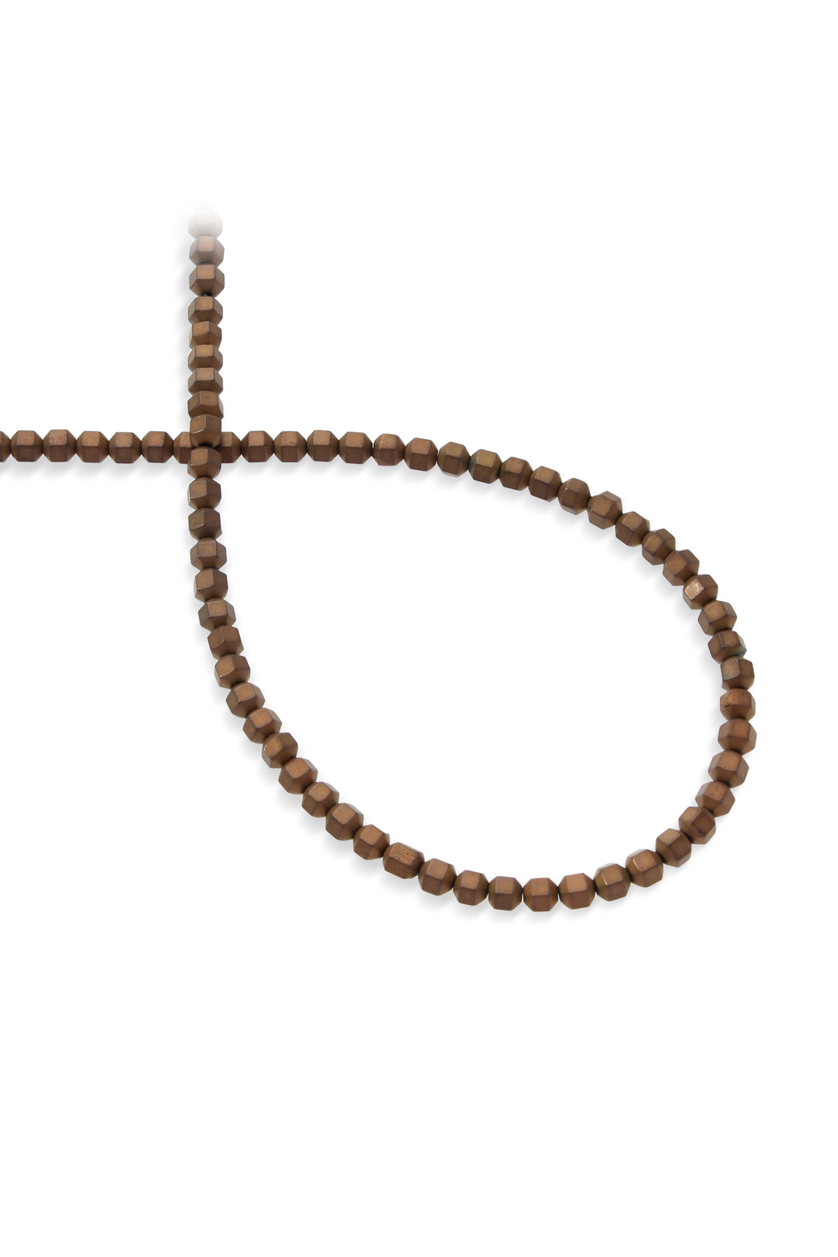 Hematit Doğal Taş Mat Kahverengi Özel Kesim 4mm Dizi