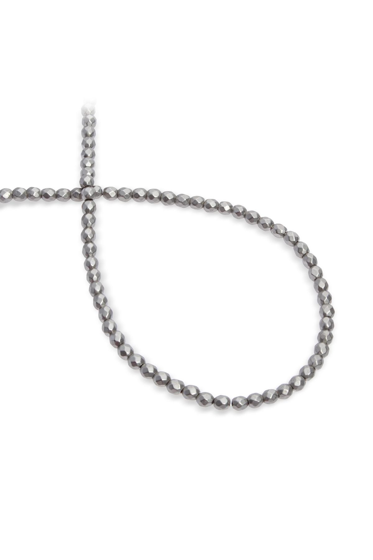 Hematit Doğal Taş Parlak Altın Sarı 4mm Dizi