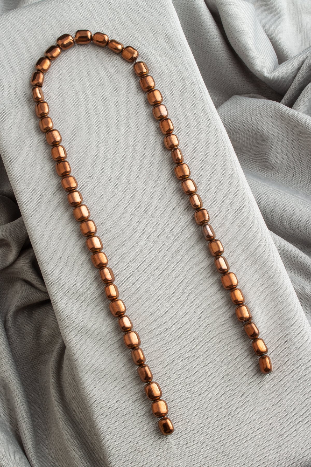 Hematit Doğal Taş Parlak Kahverengi 0 Dizi