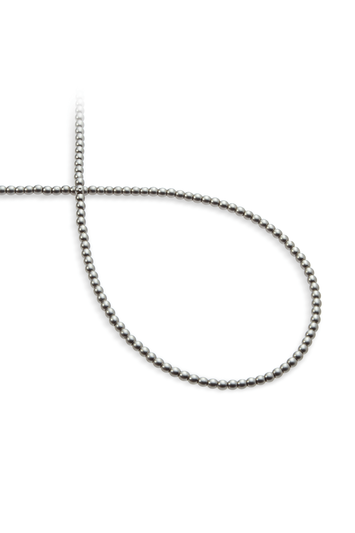 Hematit Doğal Taş Titanyum Küre Kesim 2mm Dizi