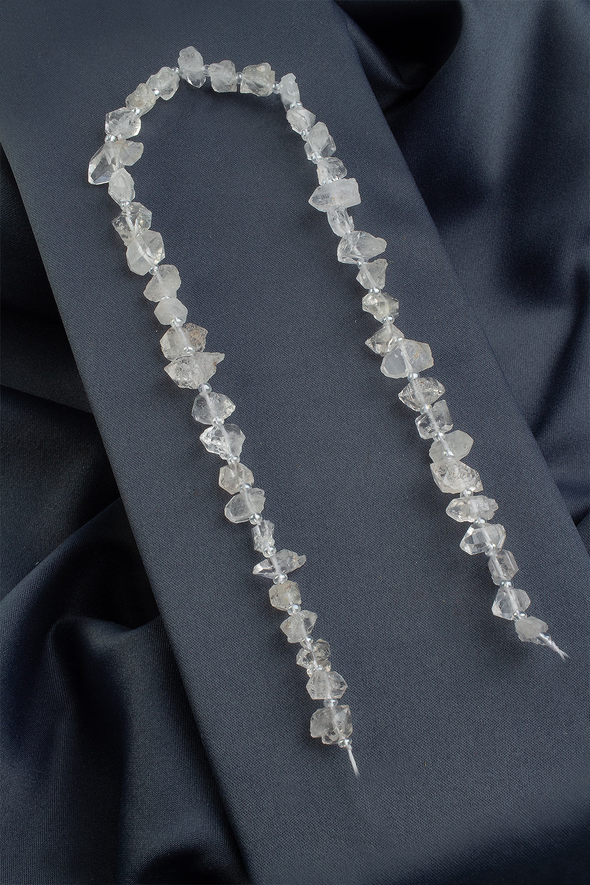 Herkimer Elmas Amorf Kesim 23x14mm Dizi