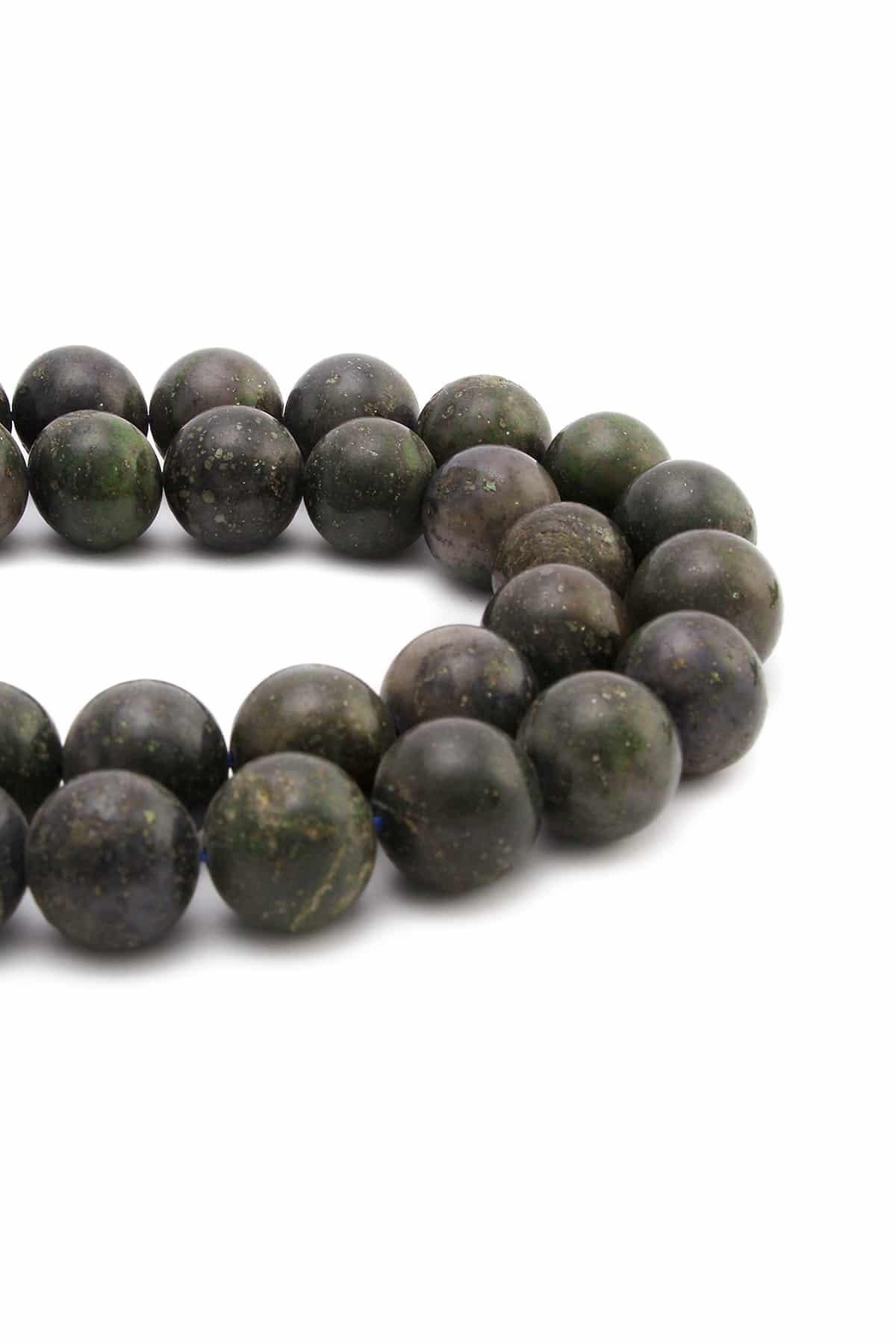 Hindistan Lapis Lazuli Doğal Taş Küre Kesim 15mm Dizi