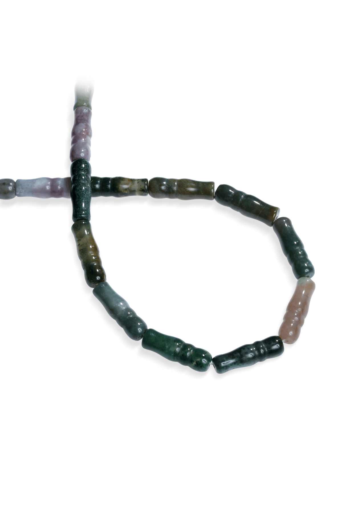 Hint Akik Doğal Taş İmame Kesim 8x24mm Dizi