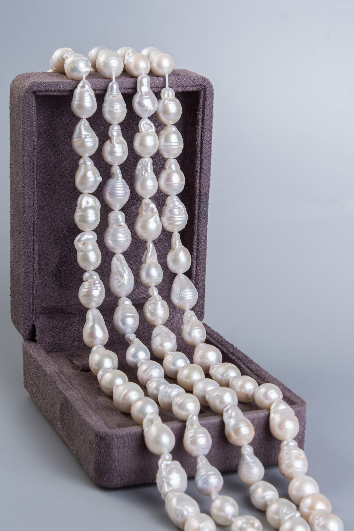 İnci Doğal Taş Barok Kesim 10x12mm Kesim