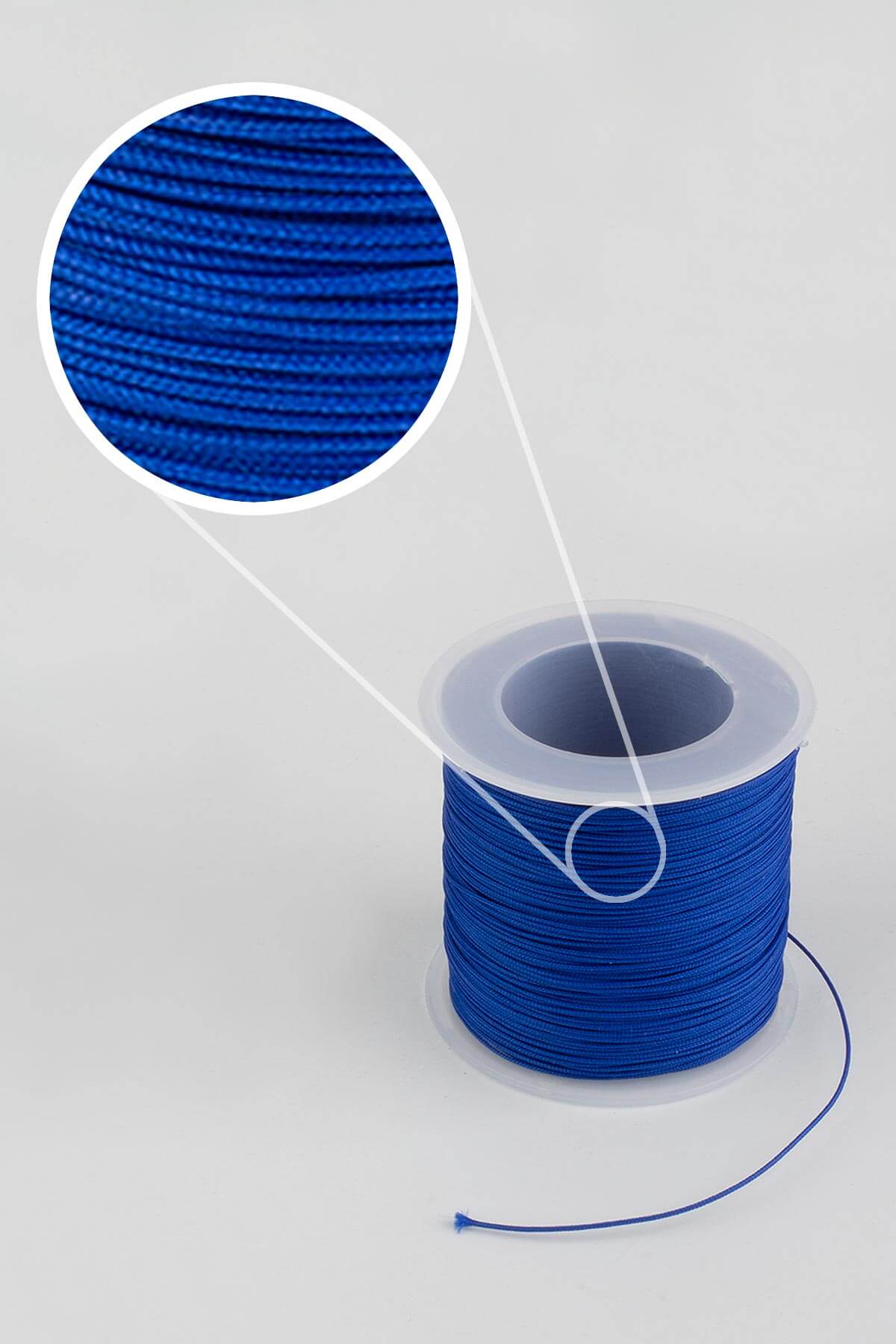 İp Koyu Mavi İçi Sert Misine li 0.6mm