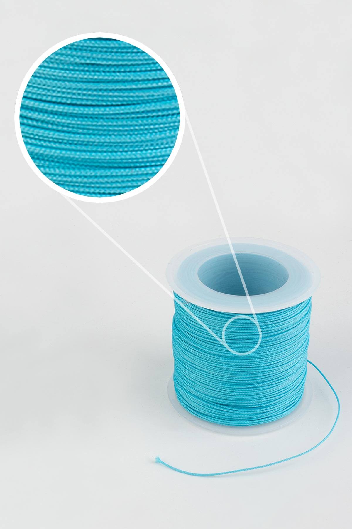 İp Mavi İçi Sert Misine li 0.6mm