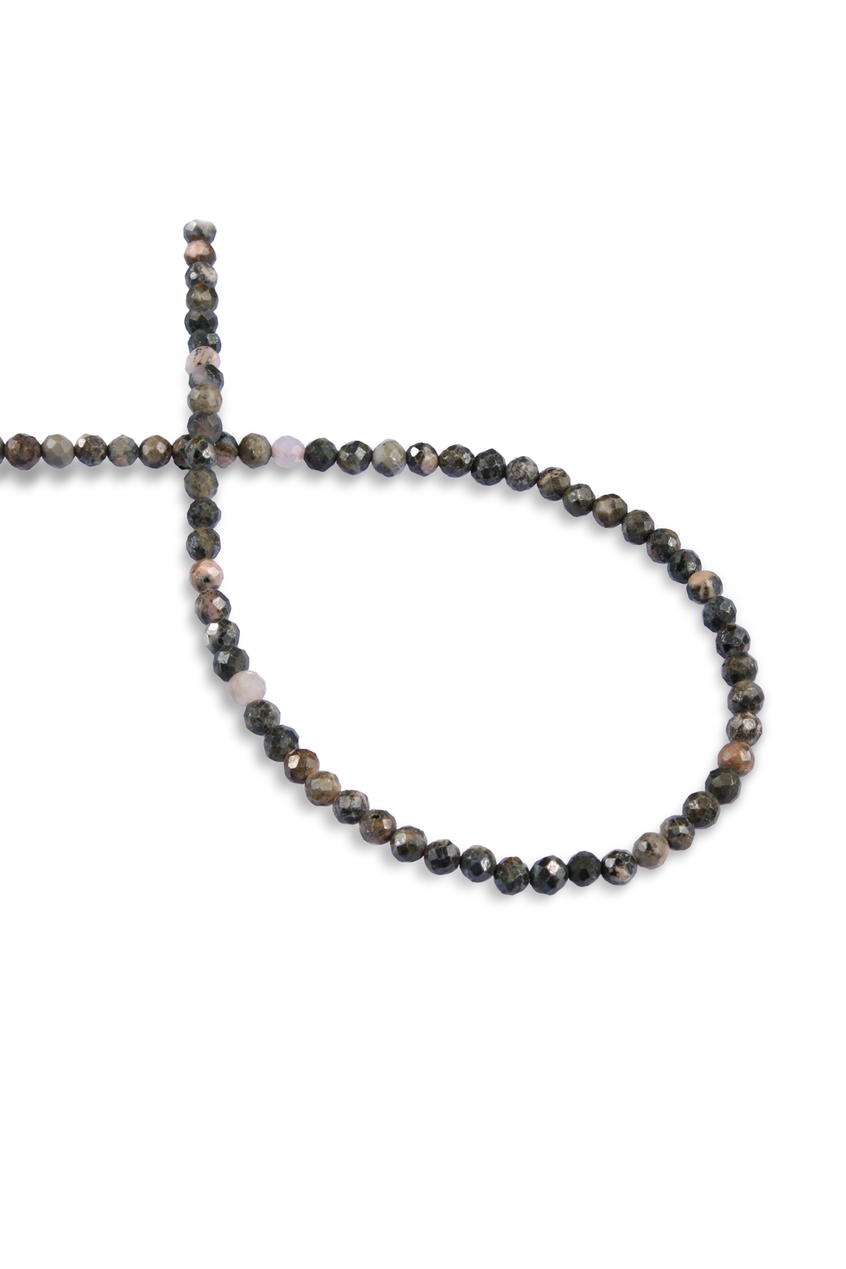 Jasper Doğal Taş Faset Küre Kesim 4mm Dizi