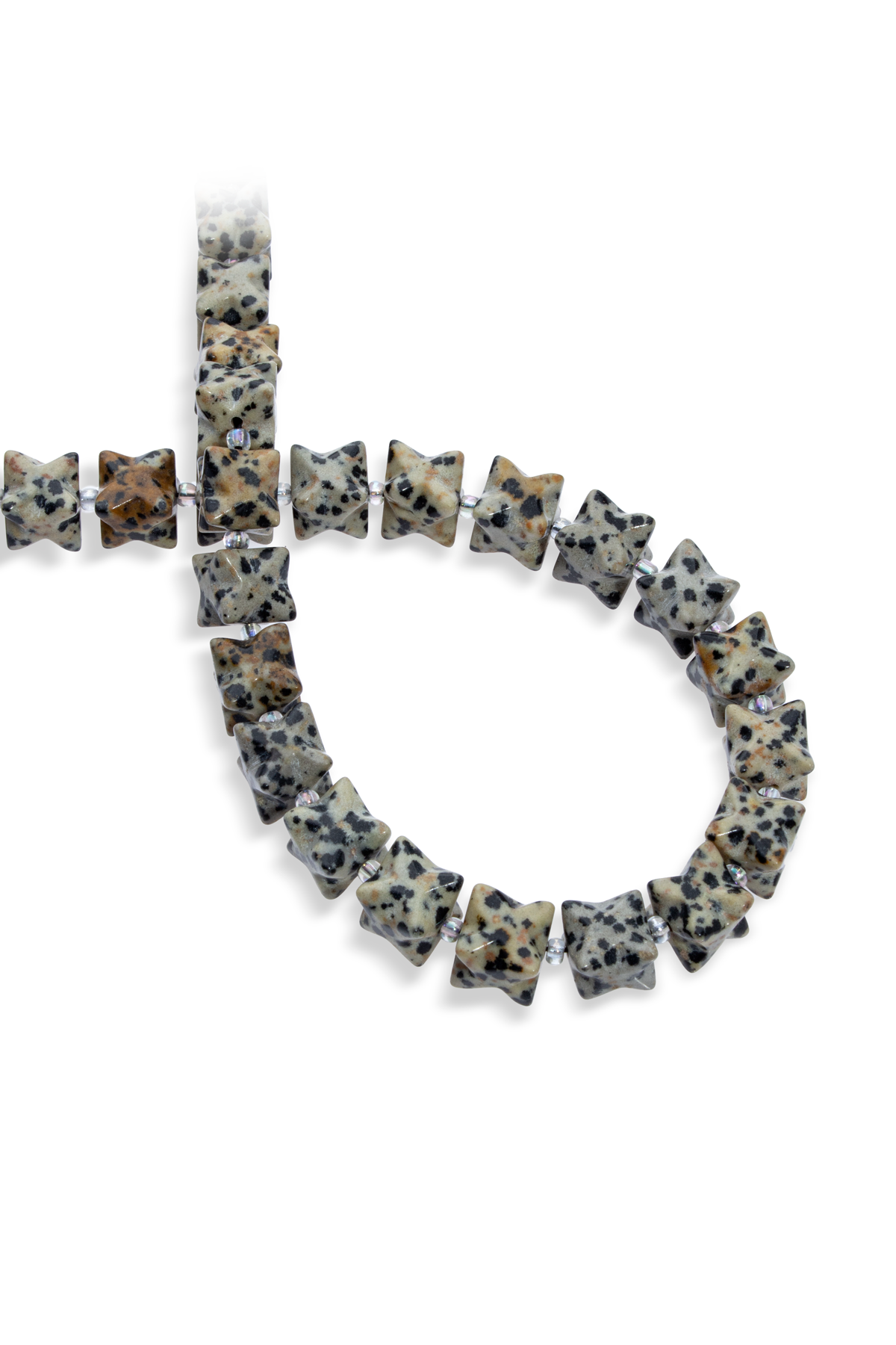 Jasper Doğal Taş Küp Yıldız Kesim 10x10mm Dizi