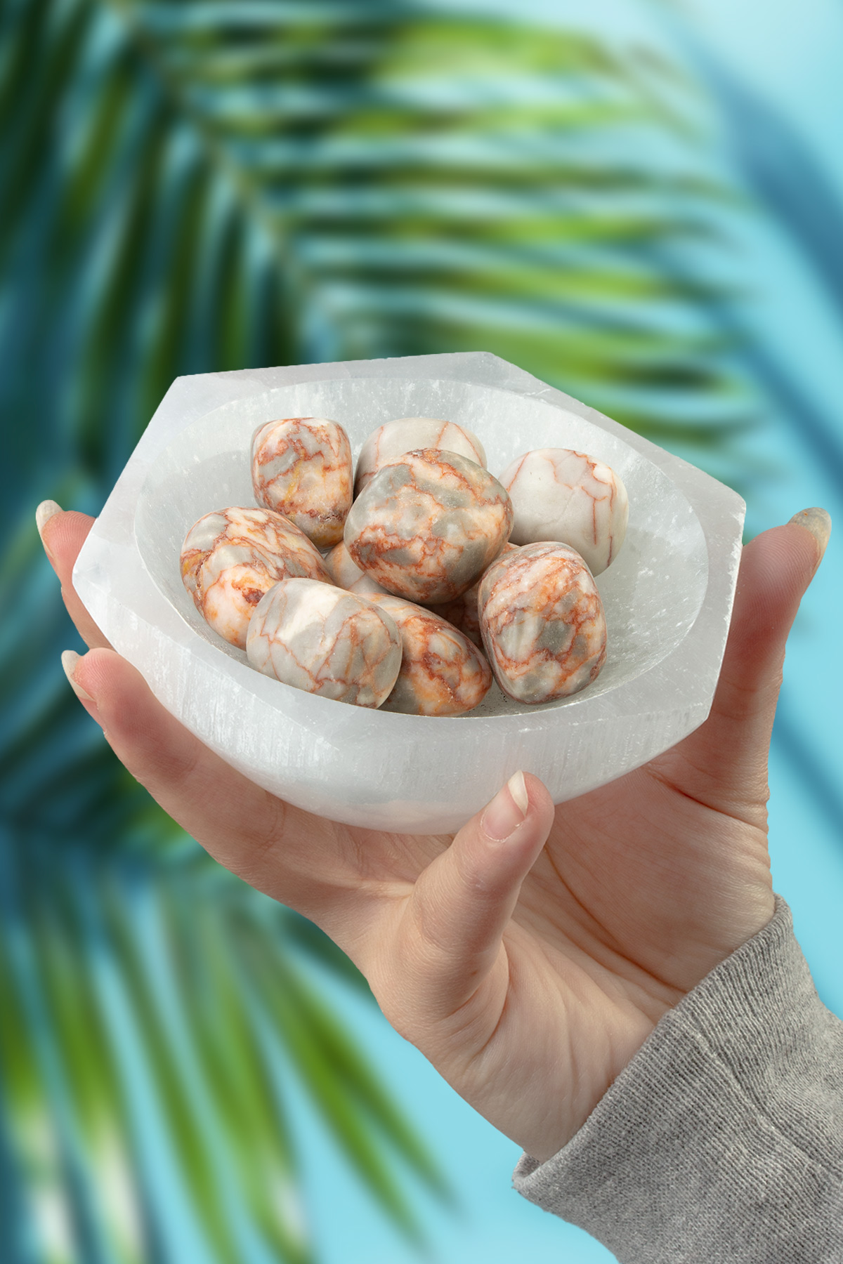 Jasper Taşı Tamburlanmış Kütle - 100 Gram