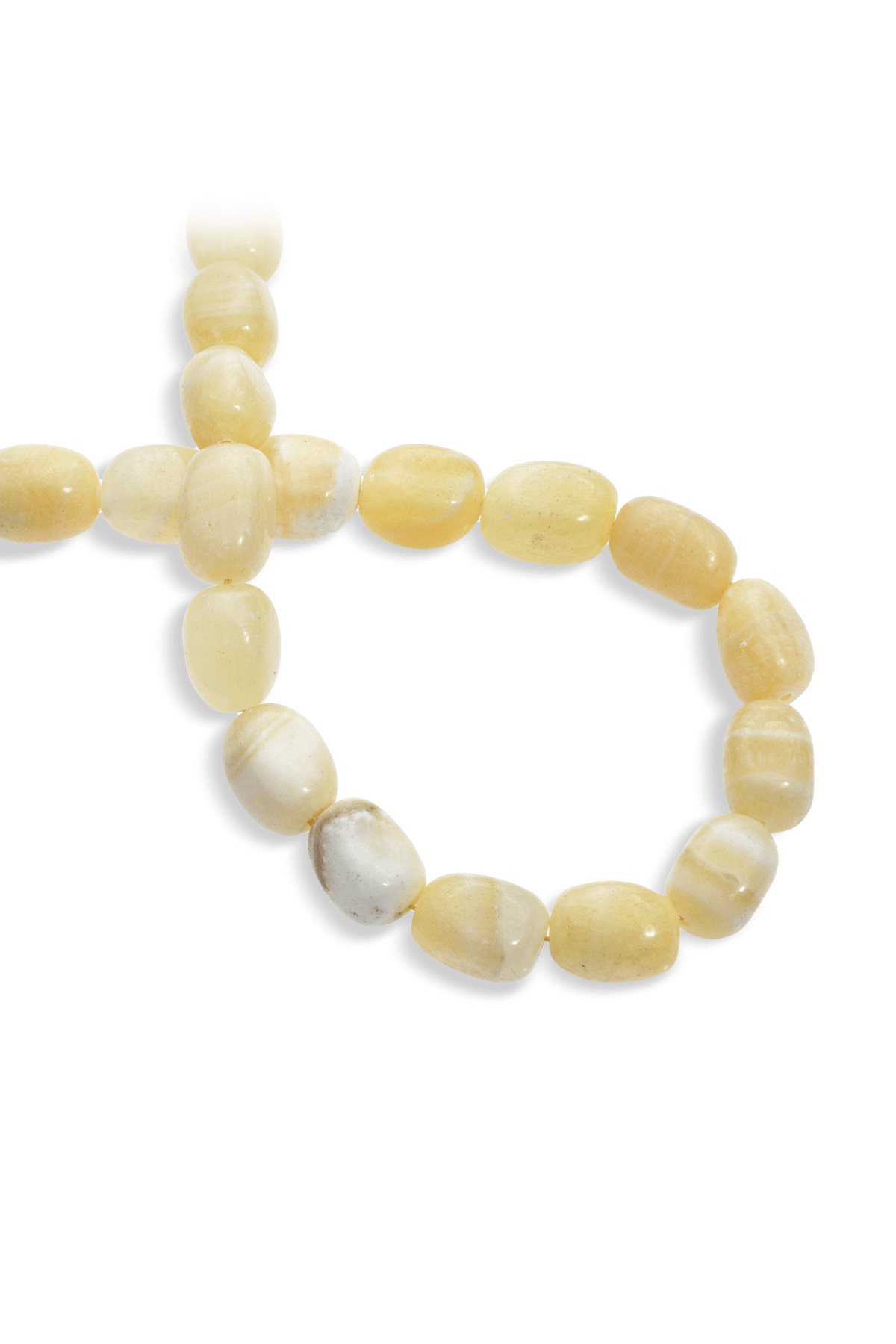 Kalsit Doğal Taş Parlak Amorf Kesim 13x18mm Dizi