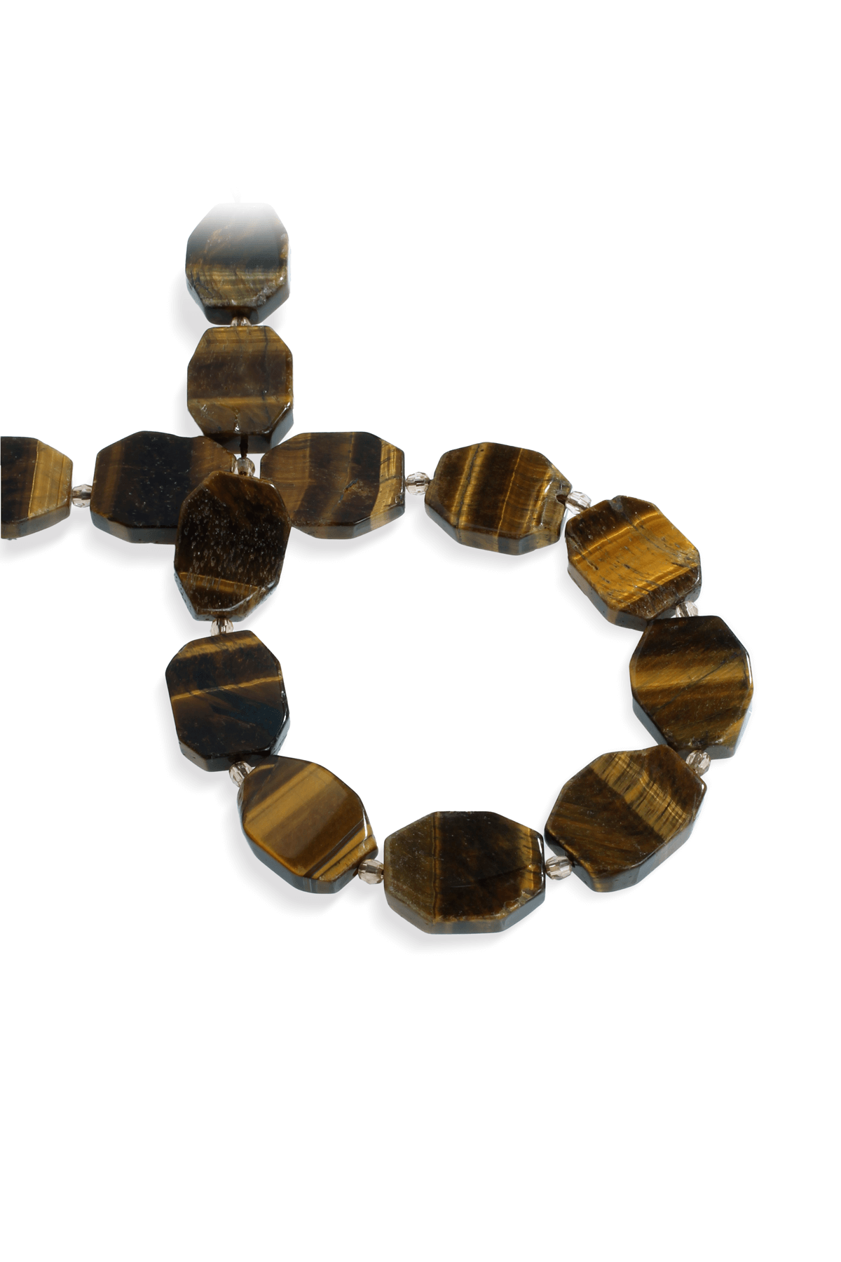 Kaplan Gözü Doğal Taş Dikdörtgen Kesim 19x24mm Dizi