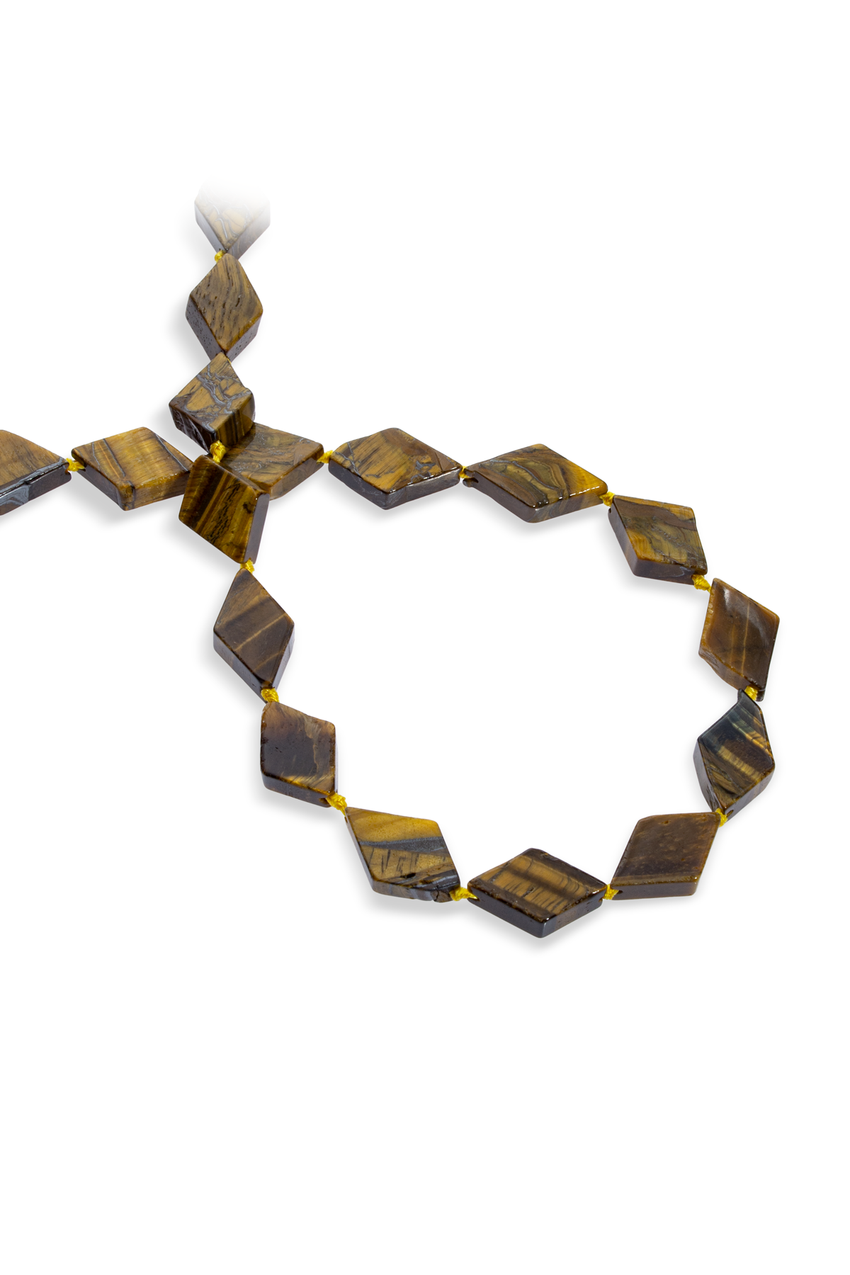 Kaplan Gözü Doğal Taş Dörtgen Kesim 11x18mm Dizi