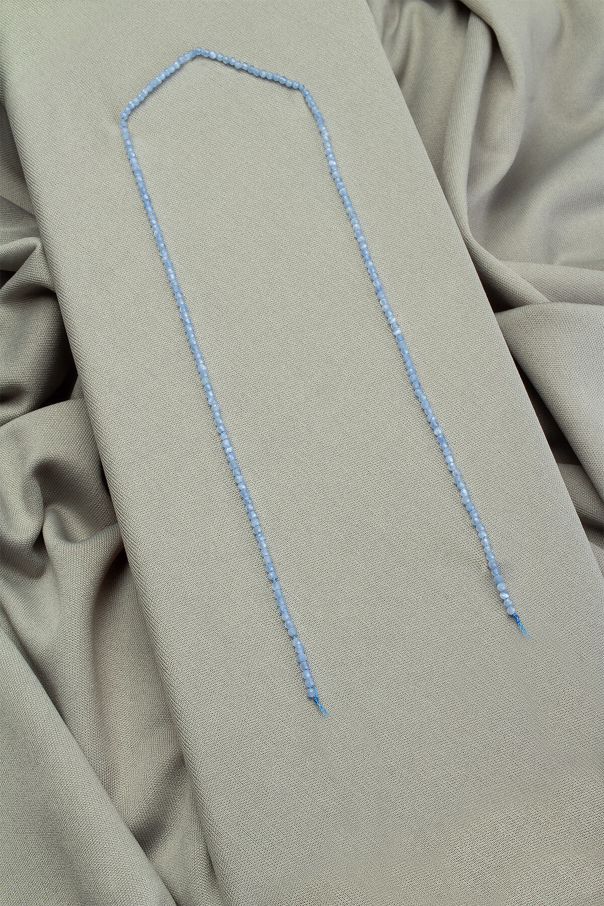 Kedi Gözü Doğal Koyu Mavi Açık Mavi Faset Kesim 2mm Dizi