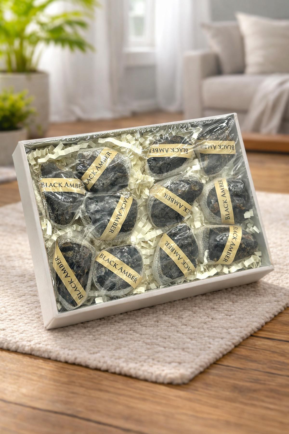 Kehribar Taşı Ham Kütle Paket