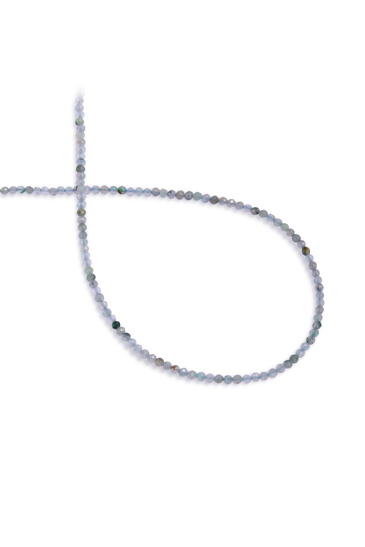 Labradorit Doğal Taş Faset Küre Kesim 2mm Dizi