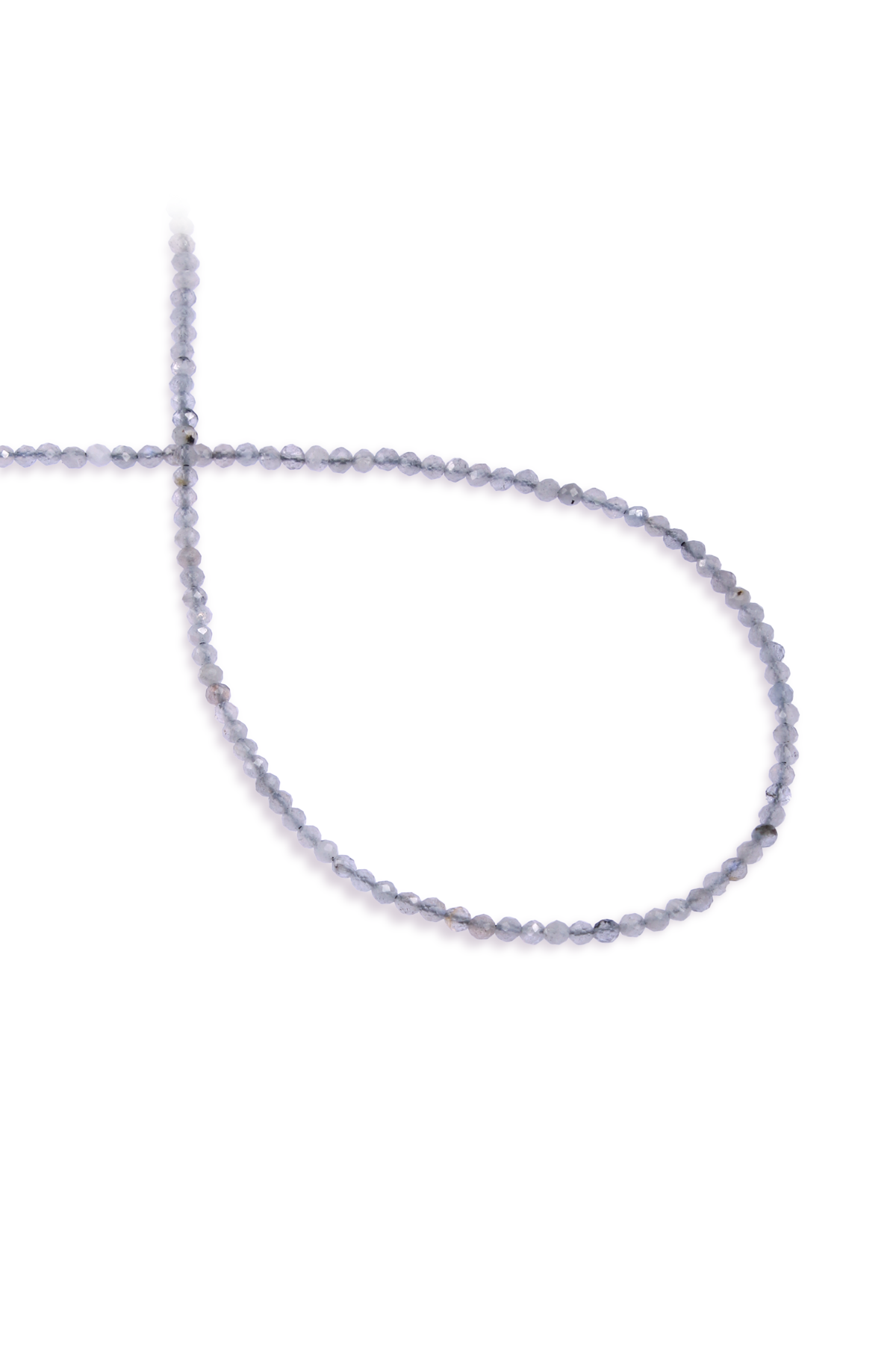 Labradorit Doğal Taş Faset Küre Kesim 2mm Dizi