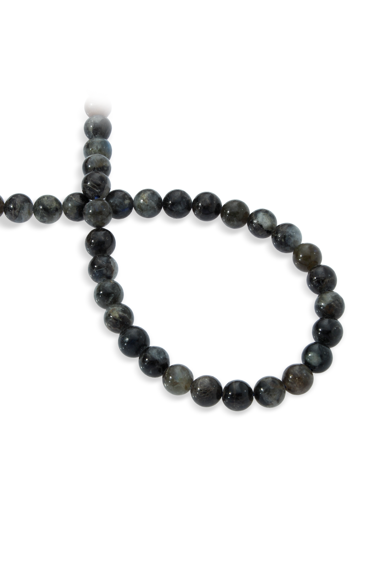 Labradorit Doğal Taş Küre Kesim 8mm Dizi  B