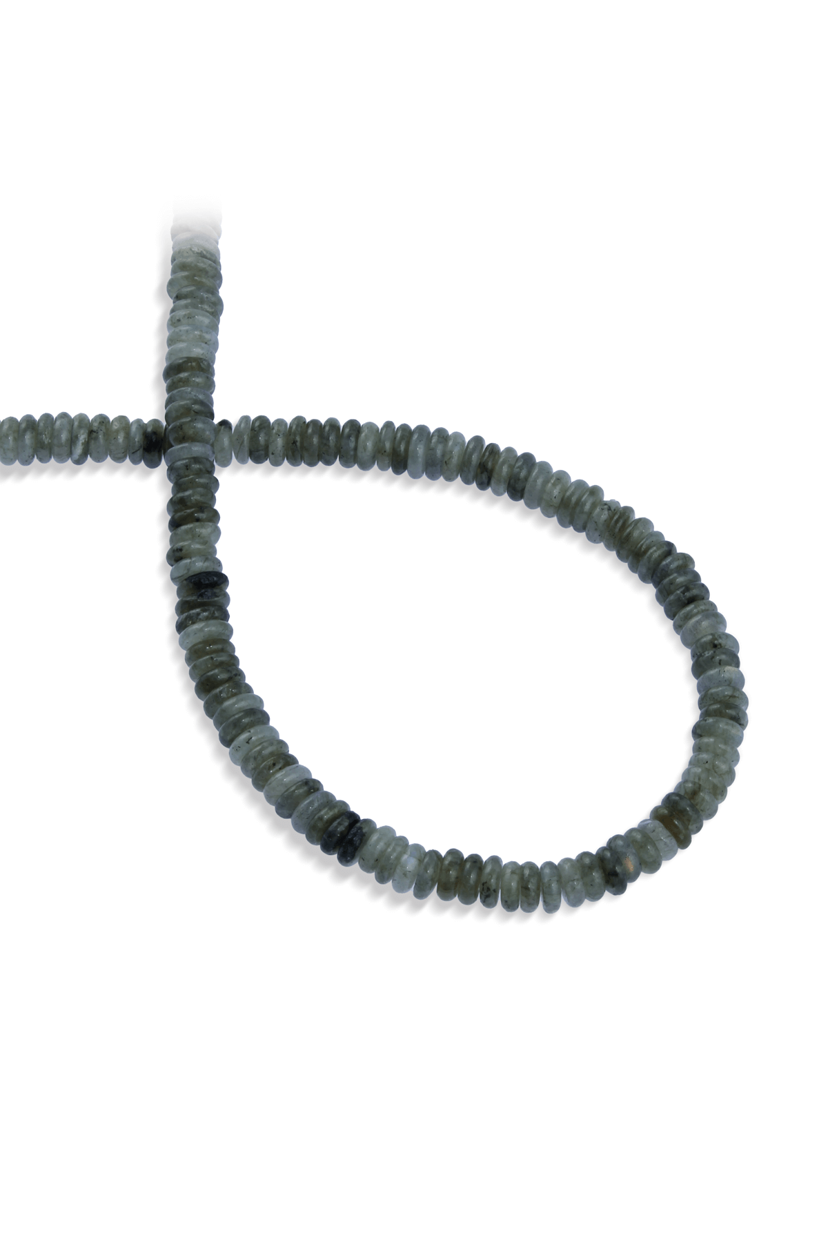 Labradorit Doğal Taş Rondela Kesim 6x2mm Dizi