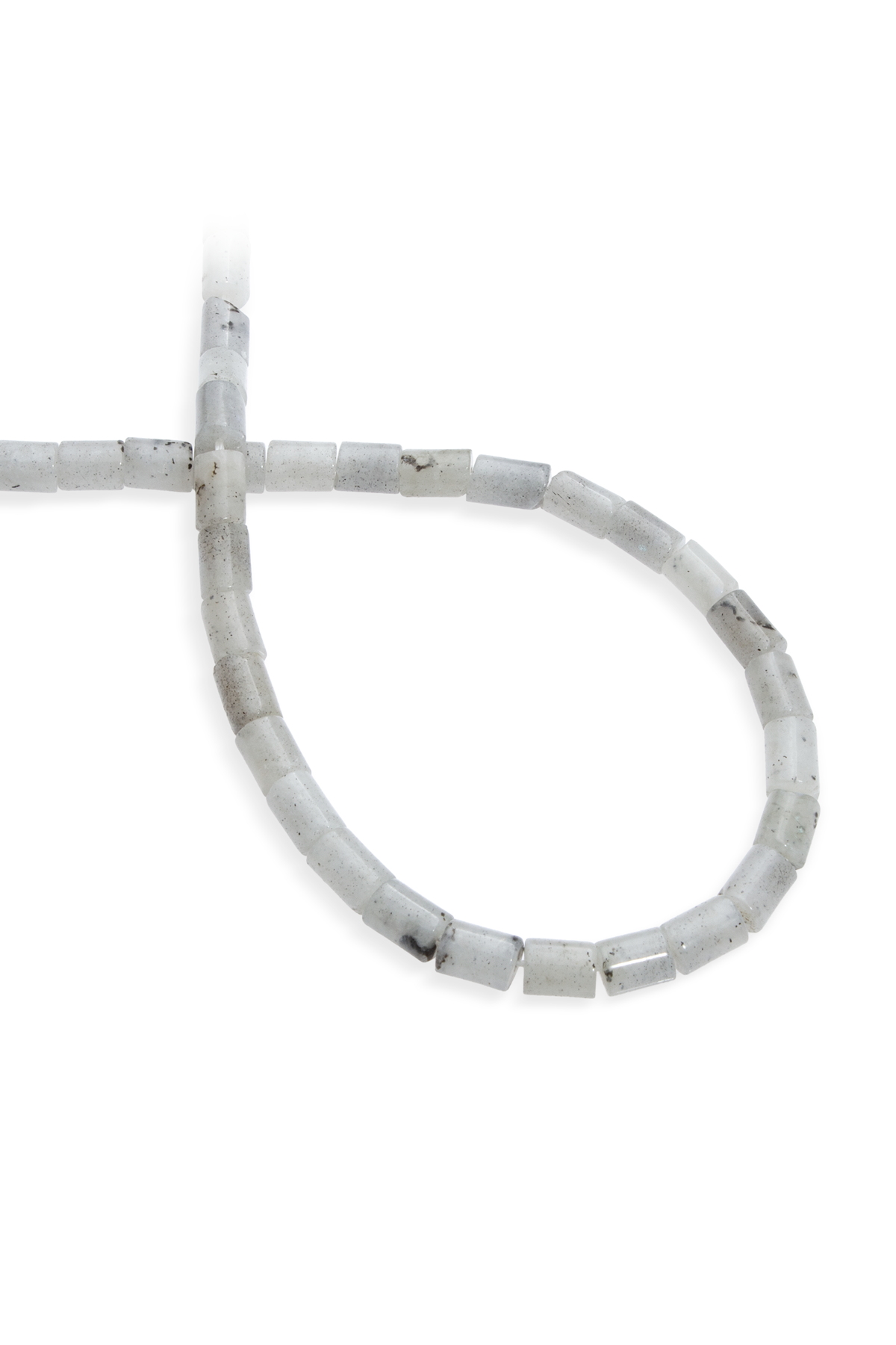 LABradorit Taşı Silindir Kesim 5x8mm Dizi