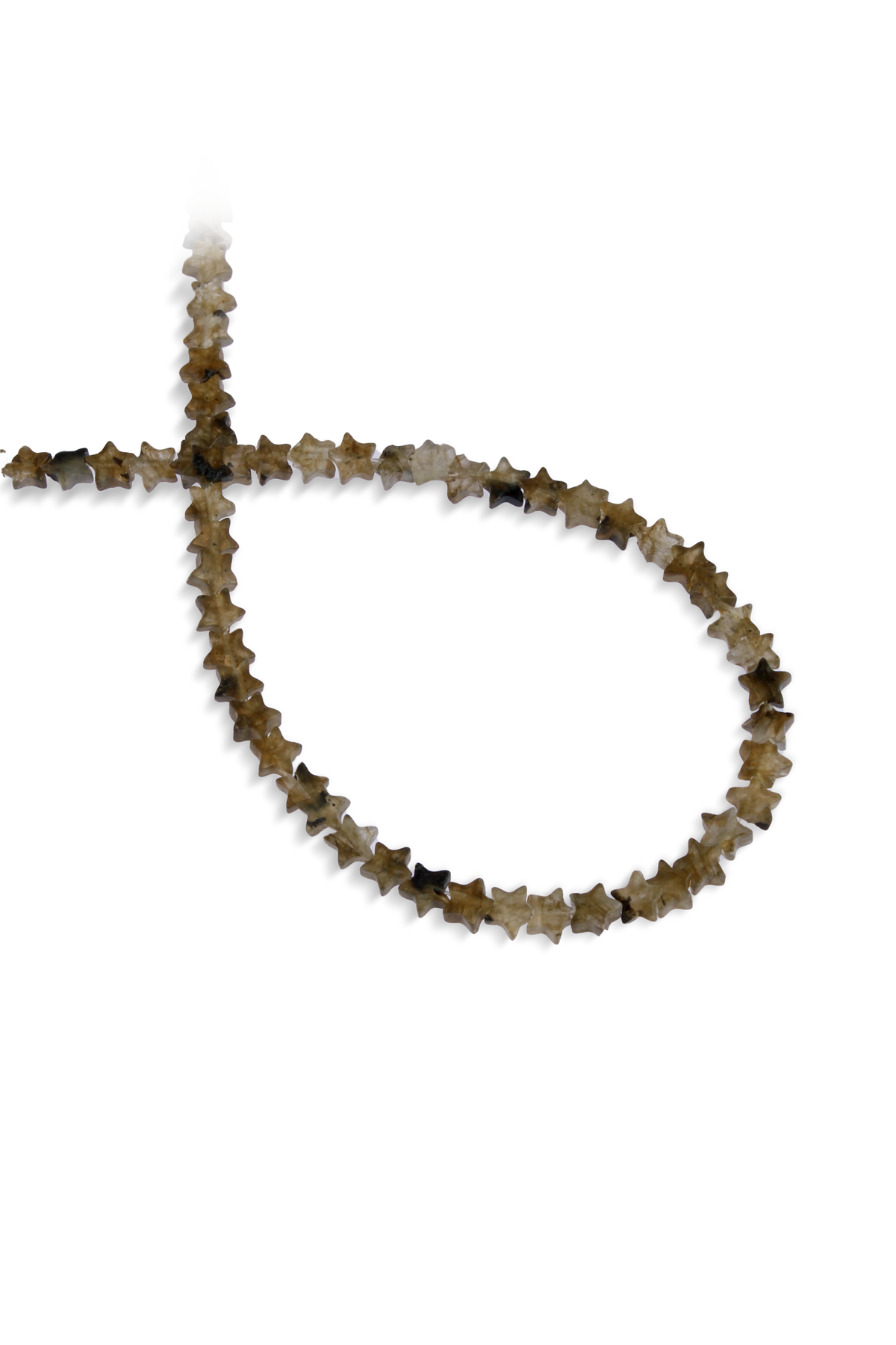 Labradorit Doğal Taş Yıldız Kesim 6mm Dizi