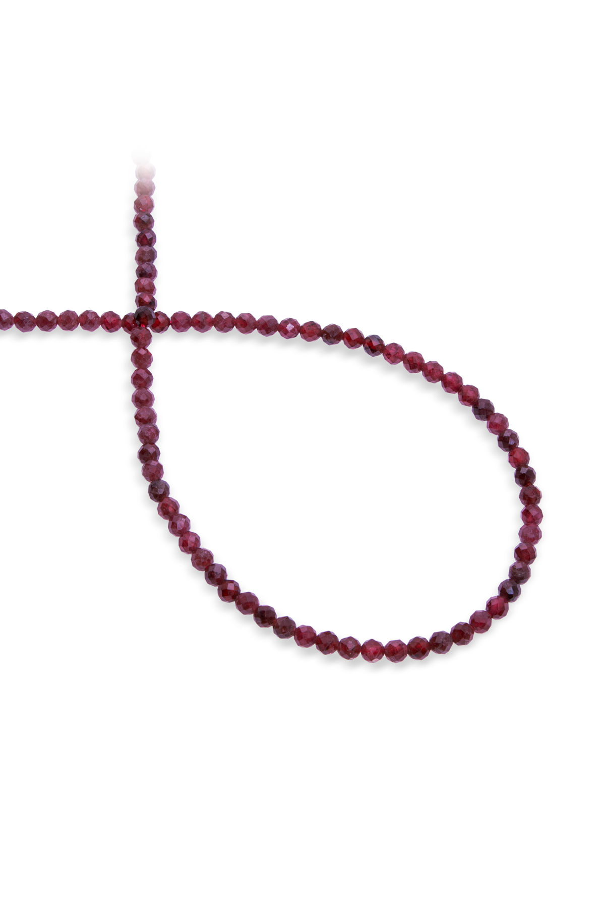 Lal Garnet Doğal Taş Faset Kesim 3mm Dizi