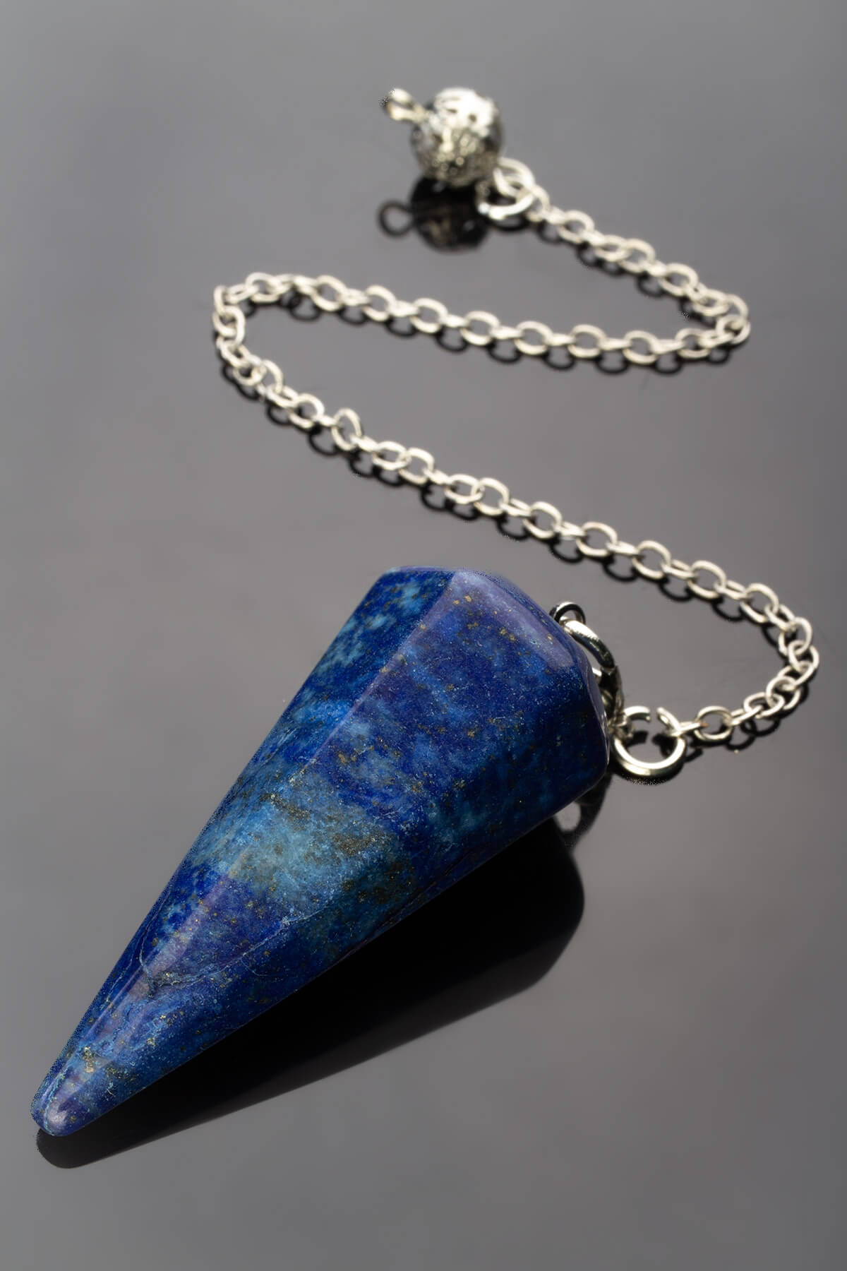 Lapis Lazuli Doğal Taş 18x42mm Pandül Sarkaç