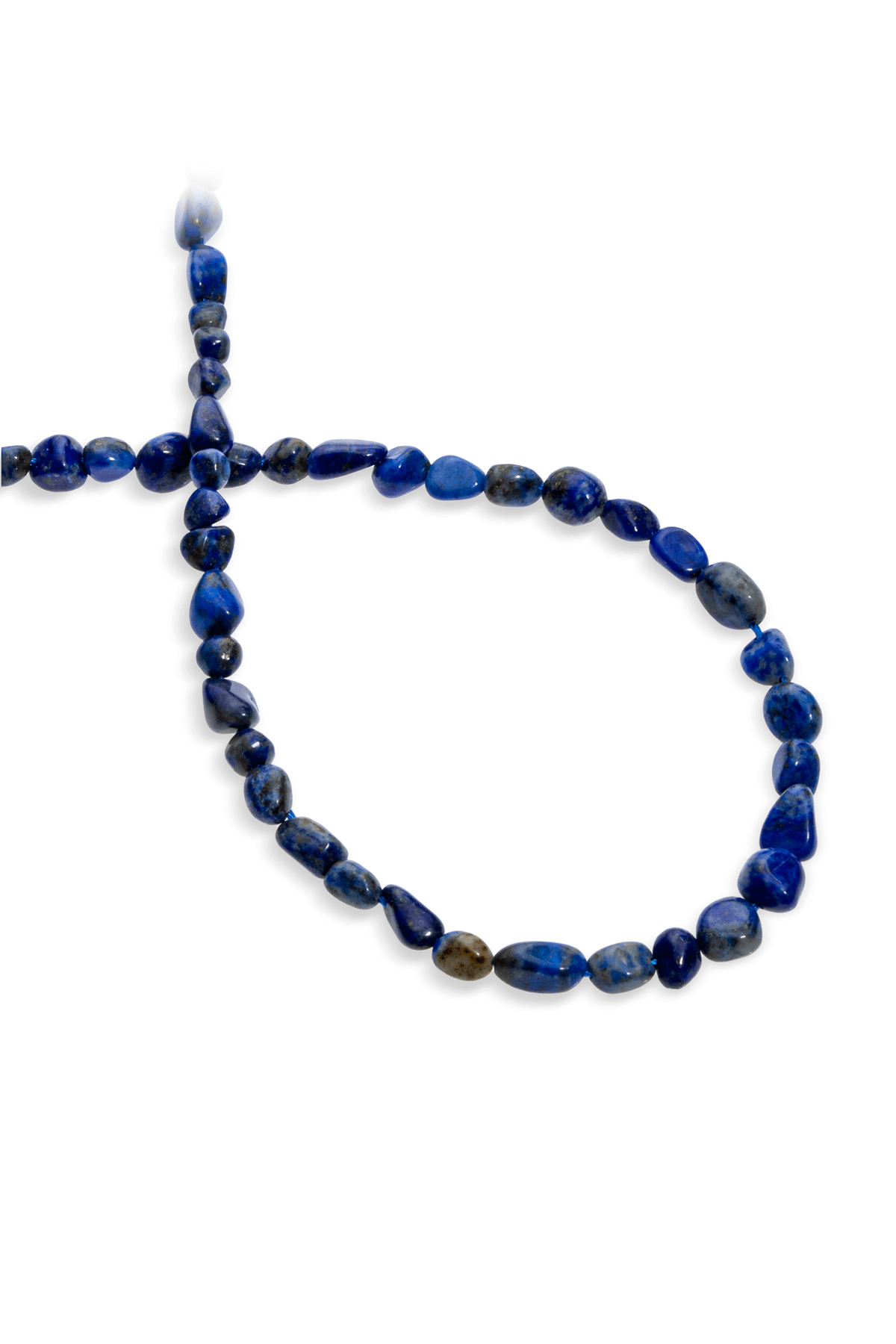 Lapis Lazuli Doğal Taş Parlak Tımbıl Kesim 4x6mm Dizi
