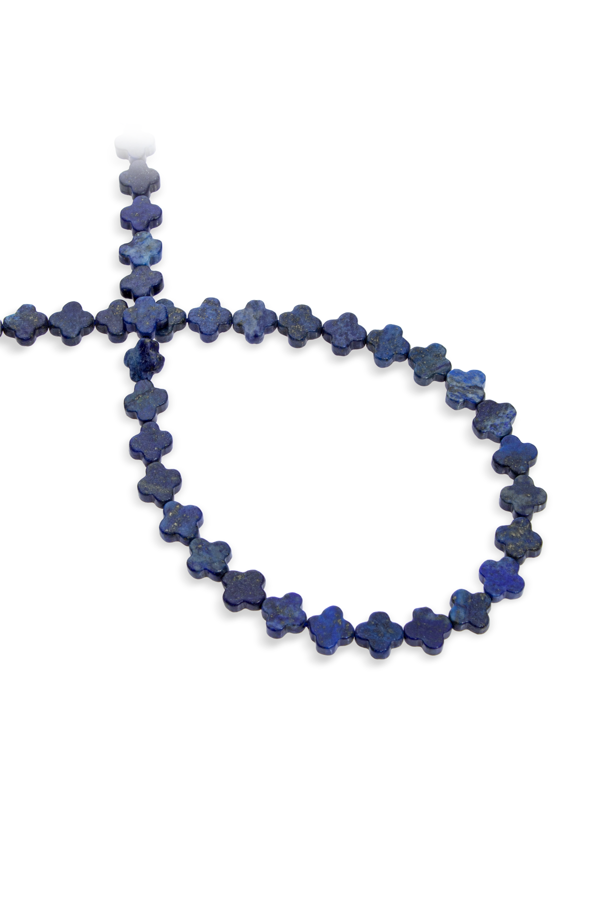 Lapis Lazuli Doğal Taş Yonca Kesim Kesim 8mm Dizi