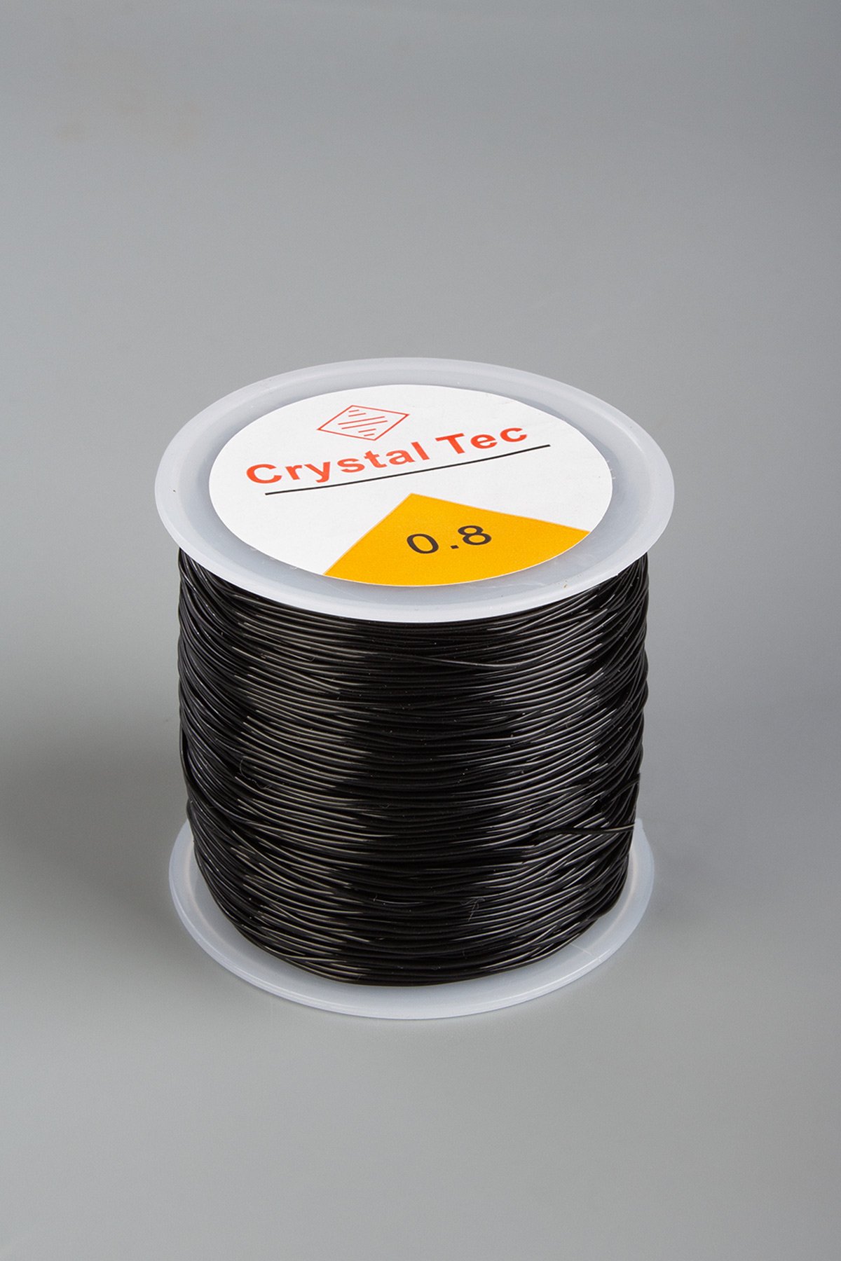 Lastikli Esneyen Misine Siyah 0.8mm 100m