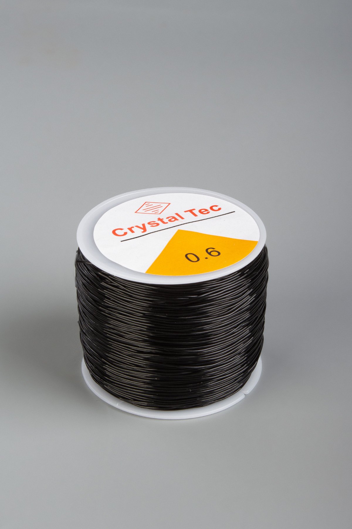 Lastikli Esneyen Misine Siyah 0.6mm 100m