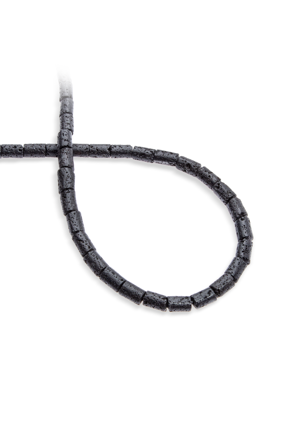 Lav Taşı Doğal Taş Silindir Kesim 5x8mm Dizi