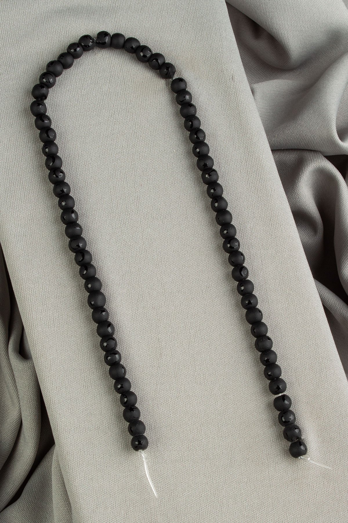 Onyx Ay Star Natural Stone String Of Beads 6mm