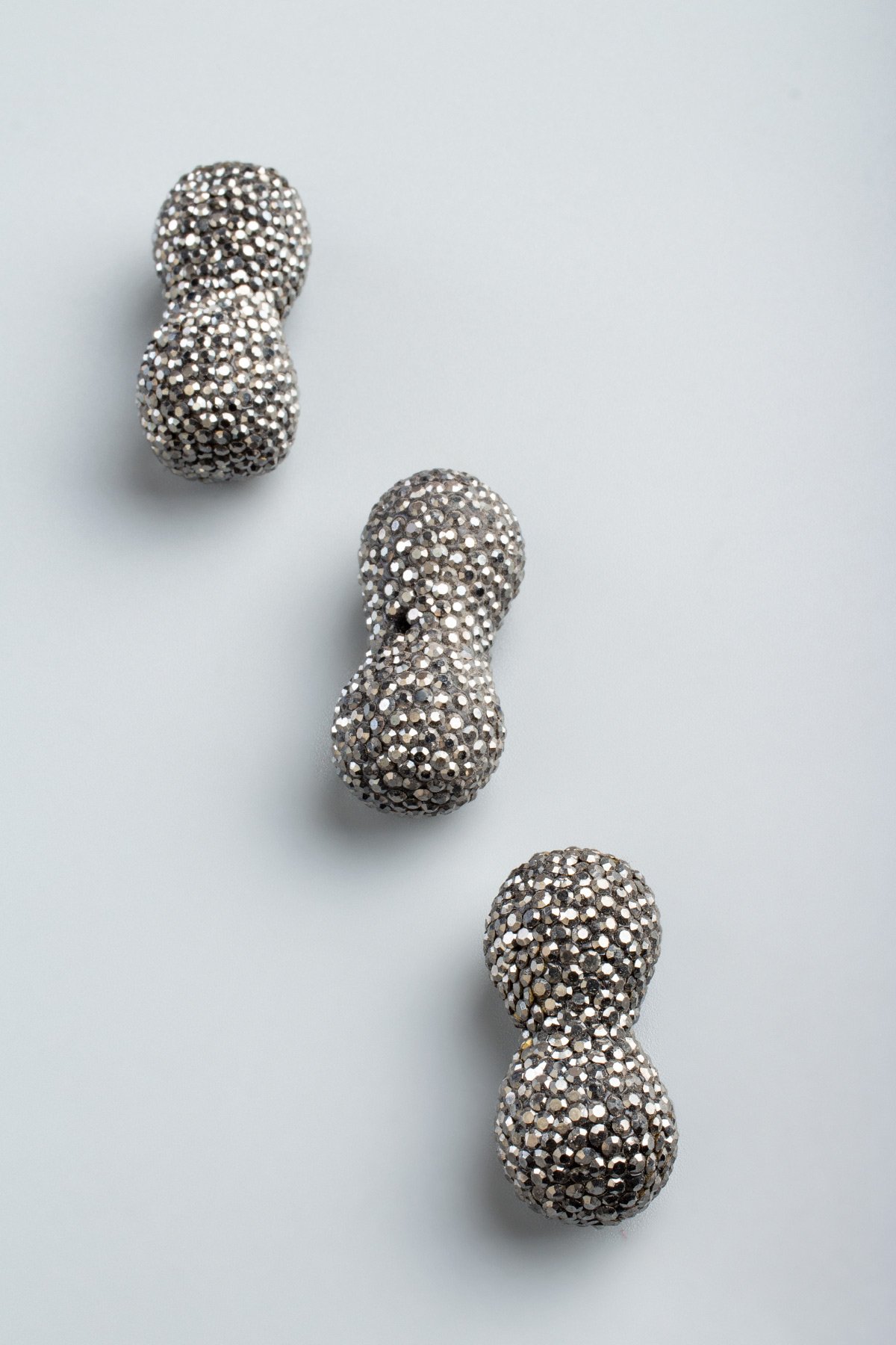 Markazit Füme Kemik Kesim 35x14mm Takı Aparatı