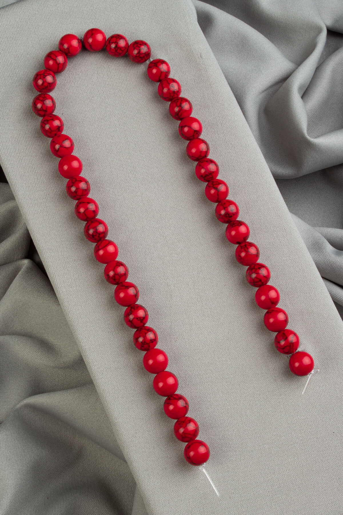 Mercan Sıkma Taş Küre Kesim 10mm Dizi