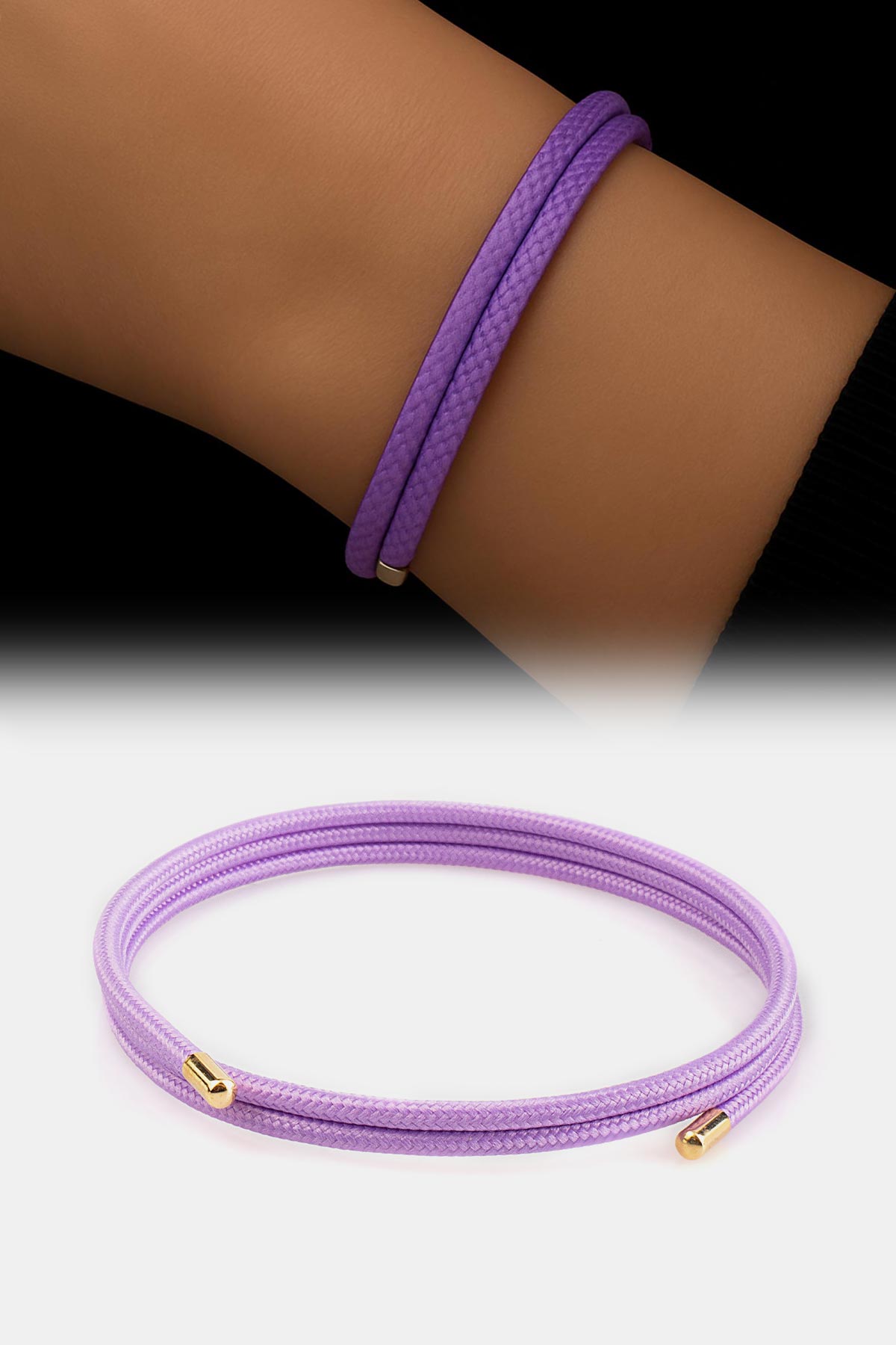 Mıknatıslı Lila Bileklik